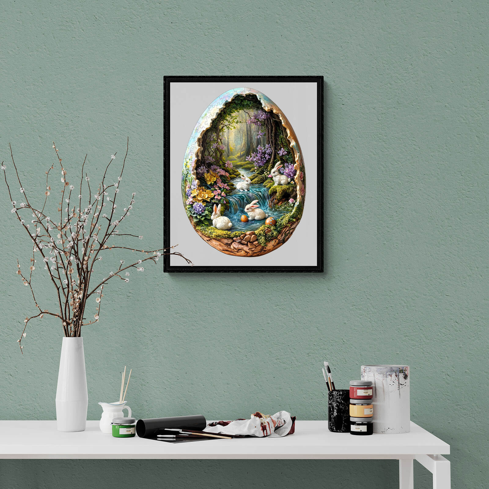 Wonderland Easter-3 Wooden Jigsaw Puzzle