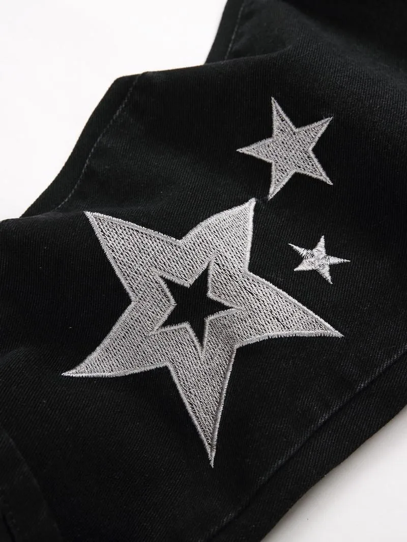 Men's slim-fit fashionable jeans