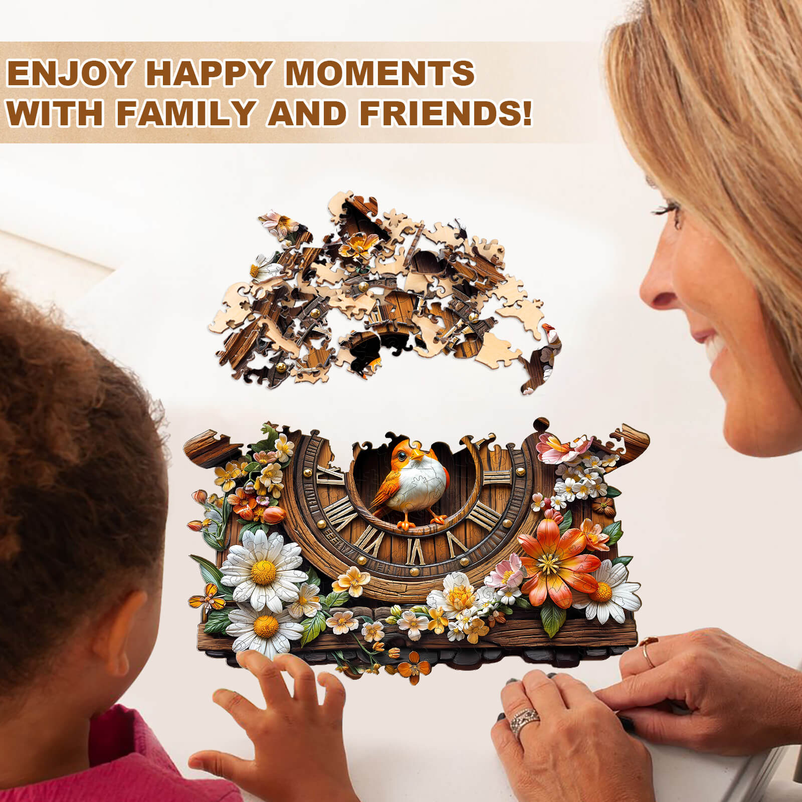 Timebird Chime Wooden Jigsaw Puzzle