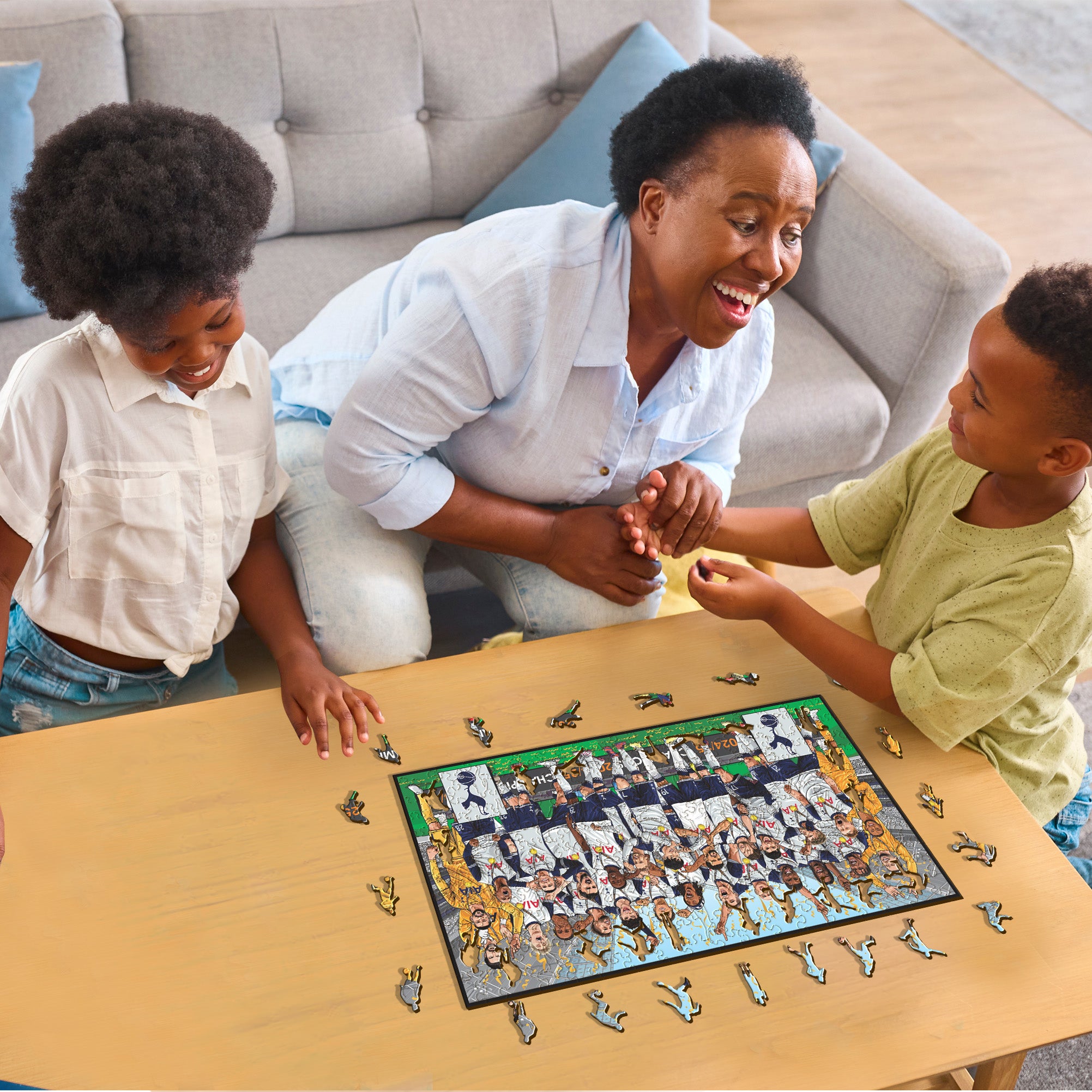 Tottenham Hotspur FC® European Champions 24/25 - Wooden Puzzle