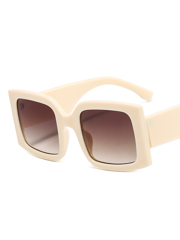 Geometric Sun-Protection Sunglasses Accessories