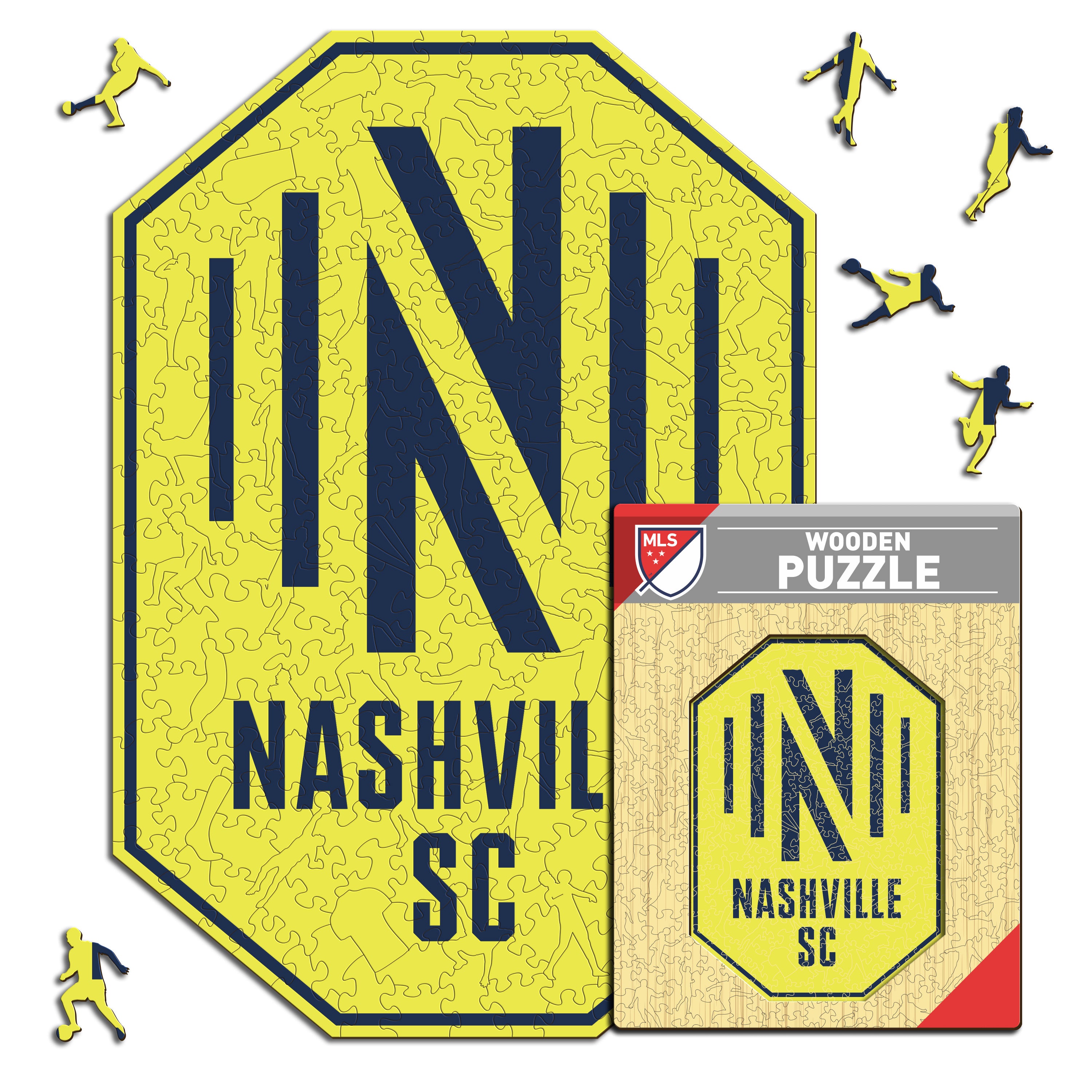 Nashville SC® Logo - Wooden Puzzle