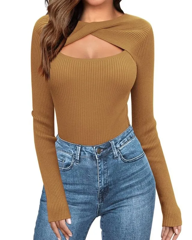 Women's Pullover Sweaters Long Sleeve