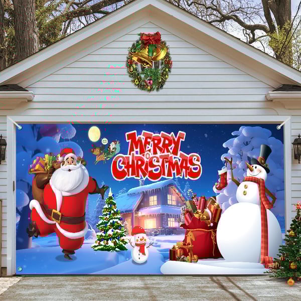 Early Christmas Sale-🔥2025 Christmas Garage Door Decoration