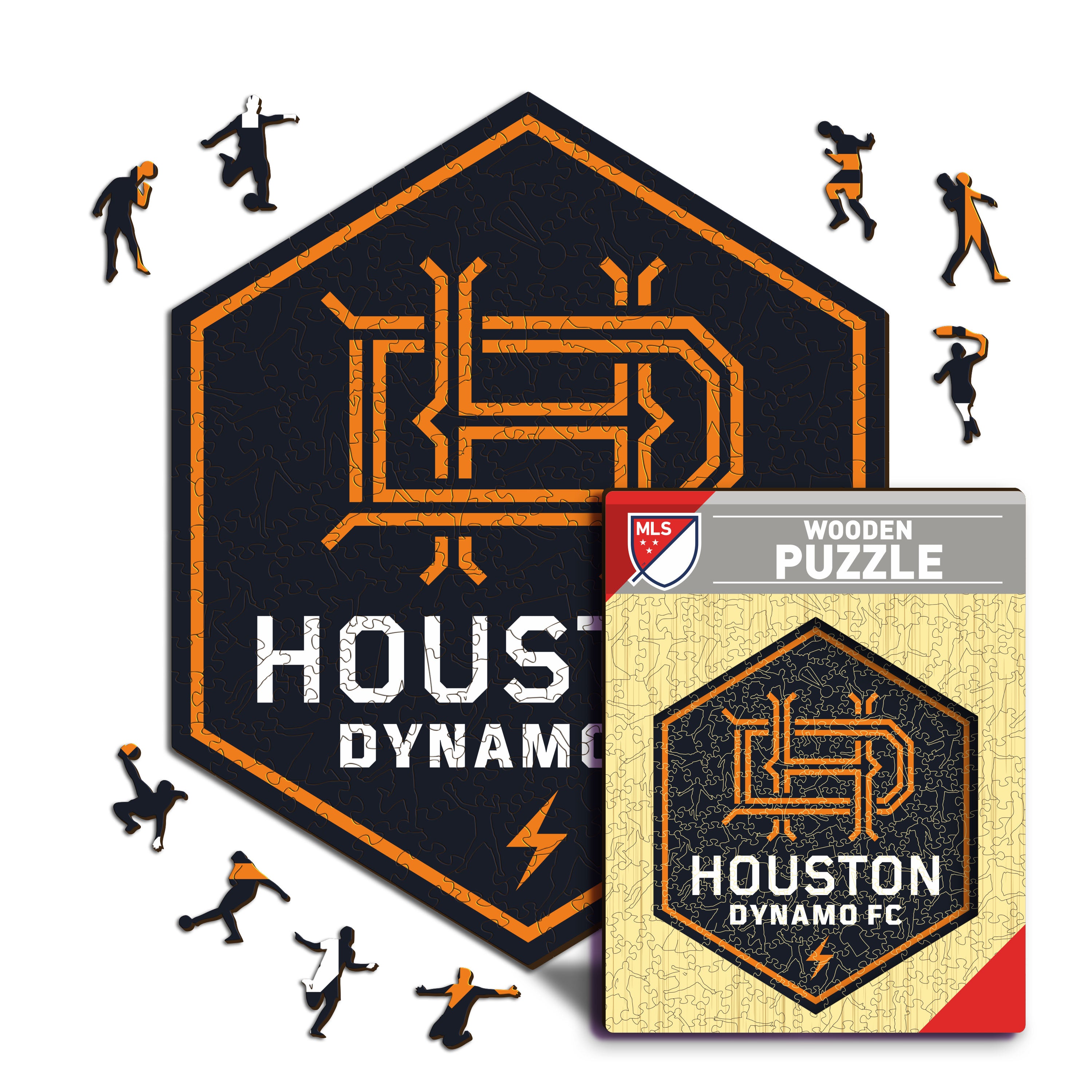 Houston Dynamo® Logo - Wooden Puzzle
