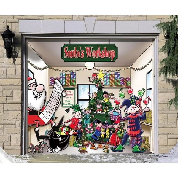 Early Christmas Sale-🔥2025 Christmas Garage Door Decoration