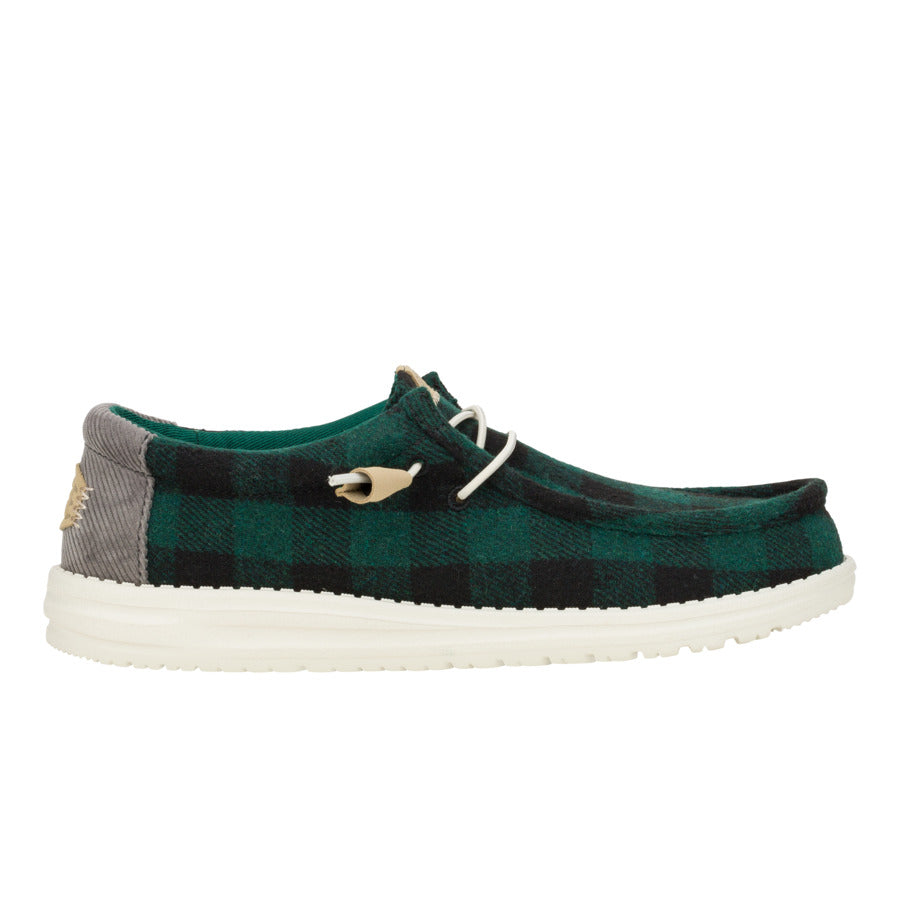 Wally Buffalo Plaid - Hunter Green