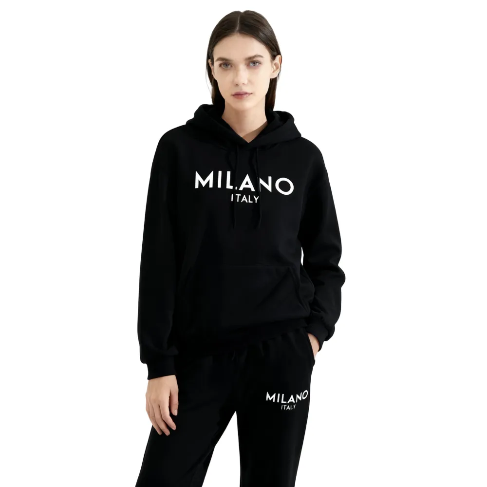 Wmen's Milano Printed Hoodie Set
