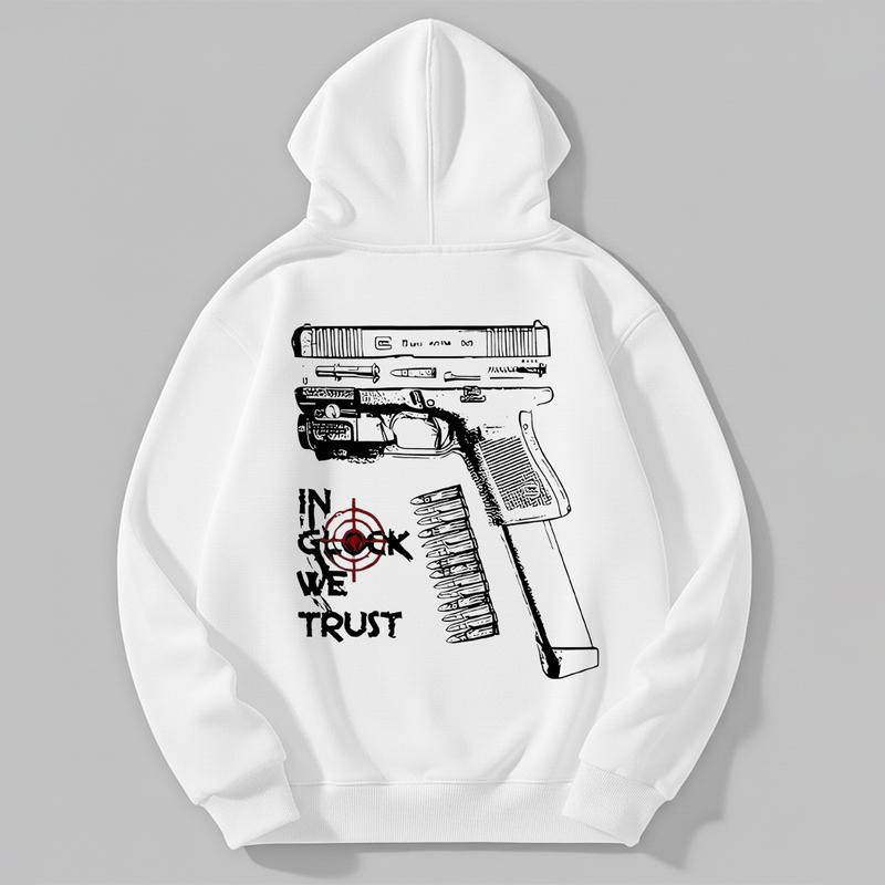 Unisex “In We Trust” Graphic Pullover Hoodie