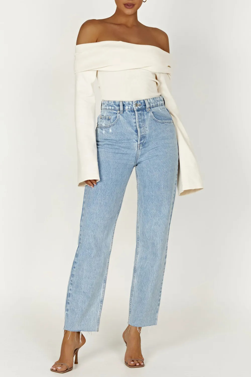 Off Shoulder Twist Top