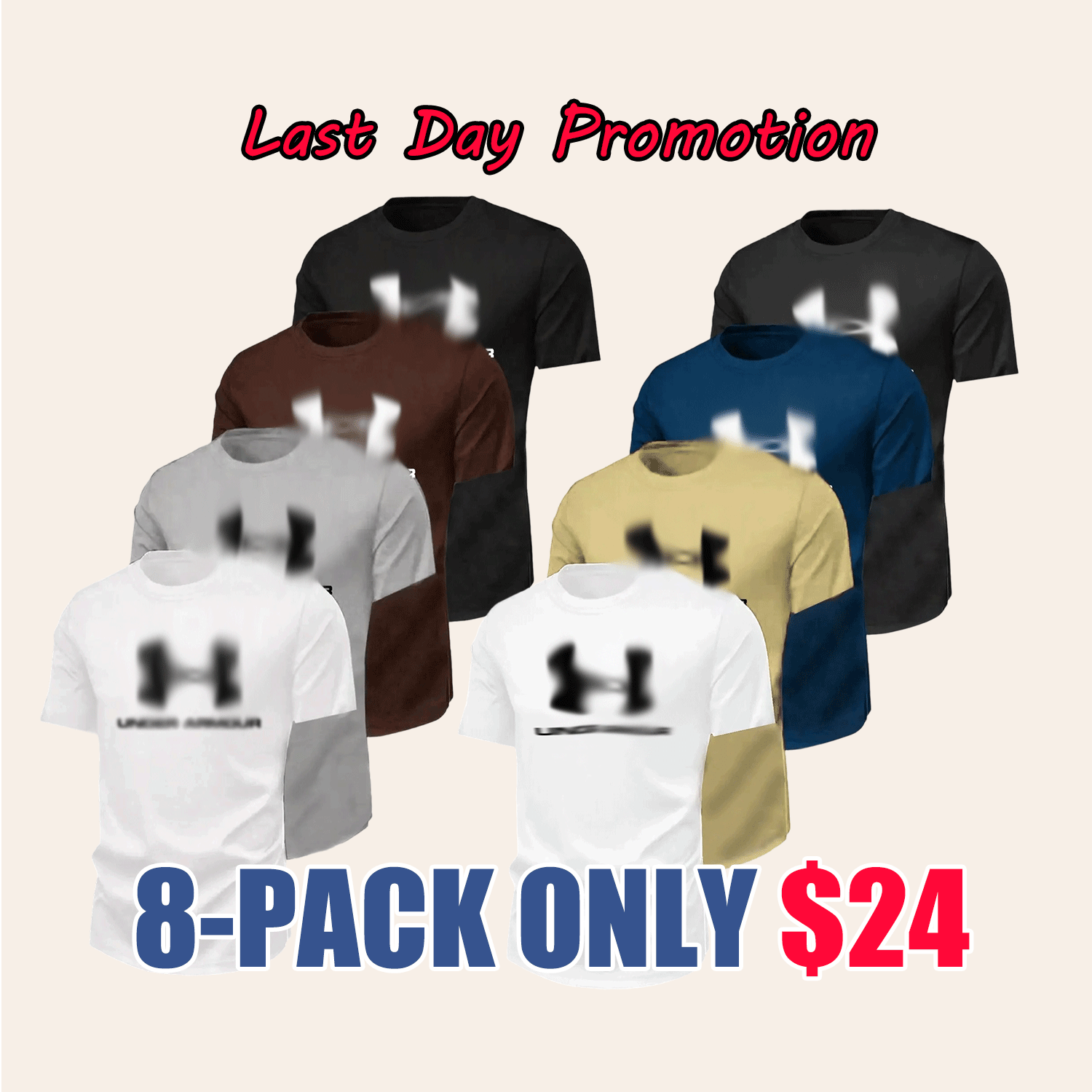 📏📏Men’s Retro Fitted Short Sleeve Crew Neck T-Shirt – Everyday Casual Essential