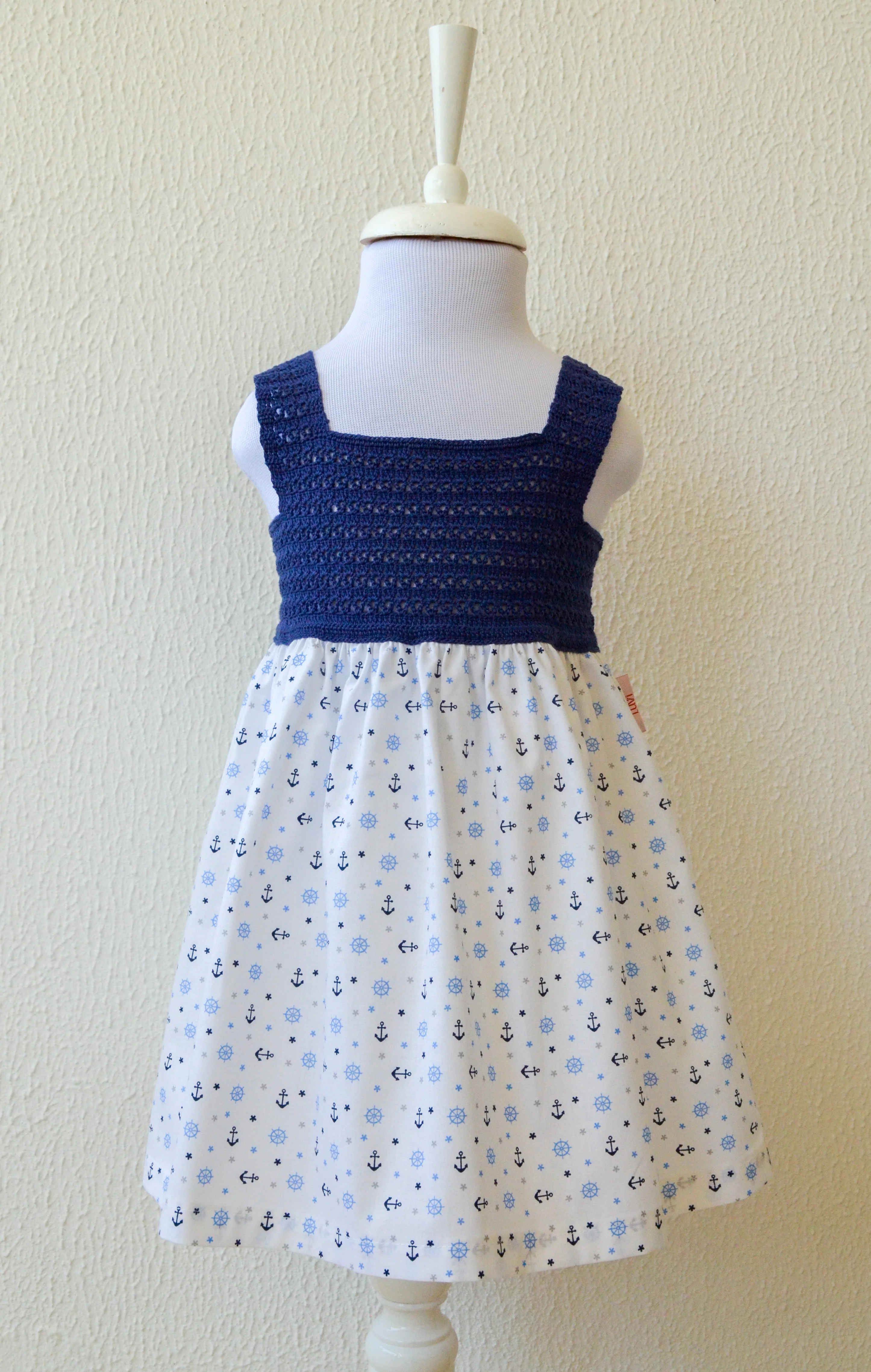 Anchor Print Dress