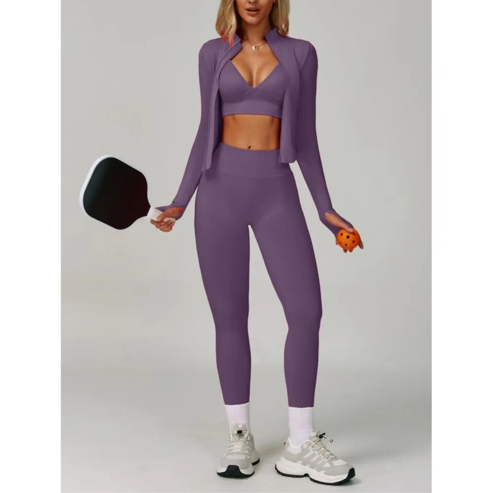 Women's Sporty Three-Piece Set