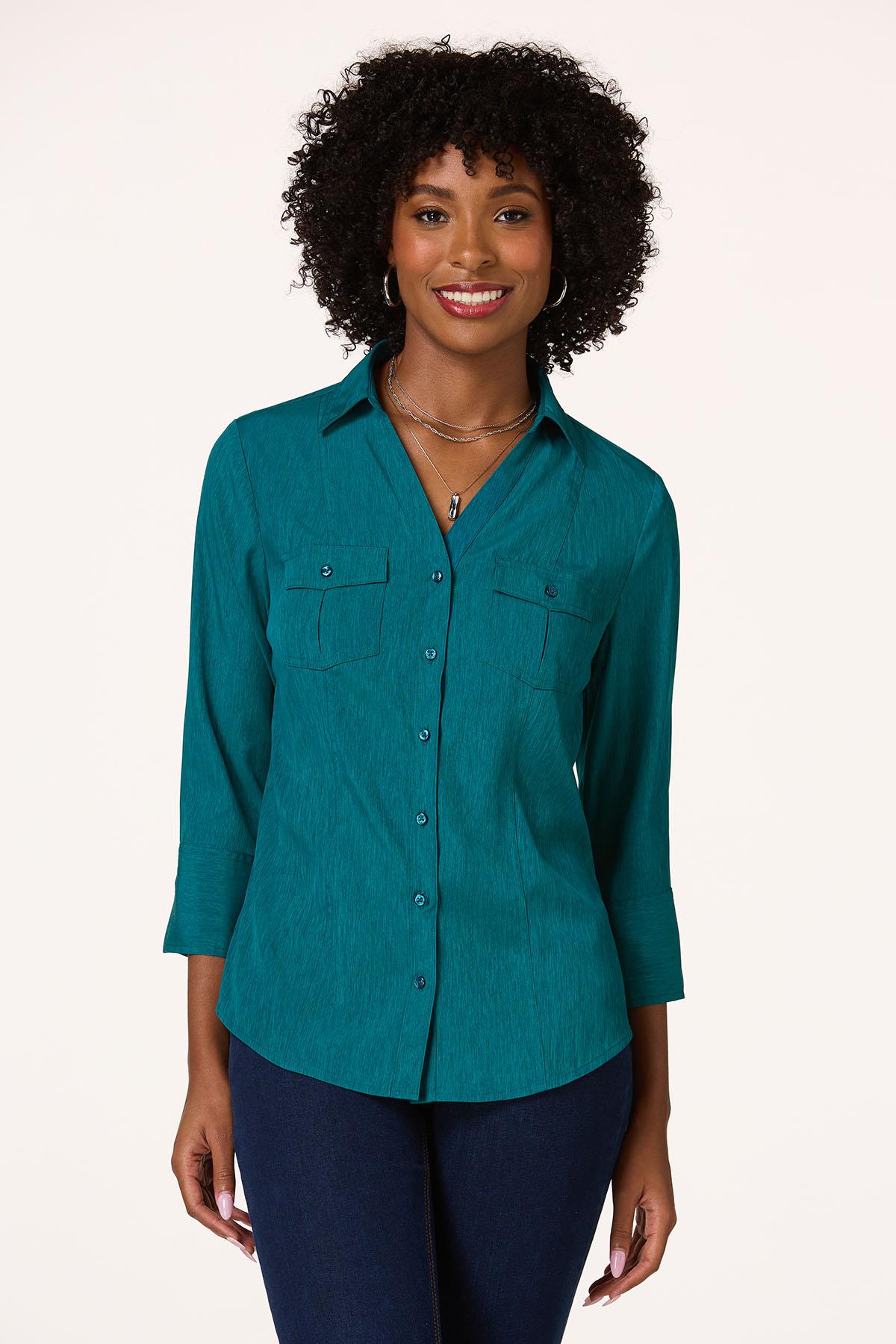 Petite Classic Button Down Shirt