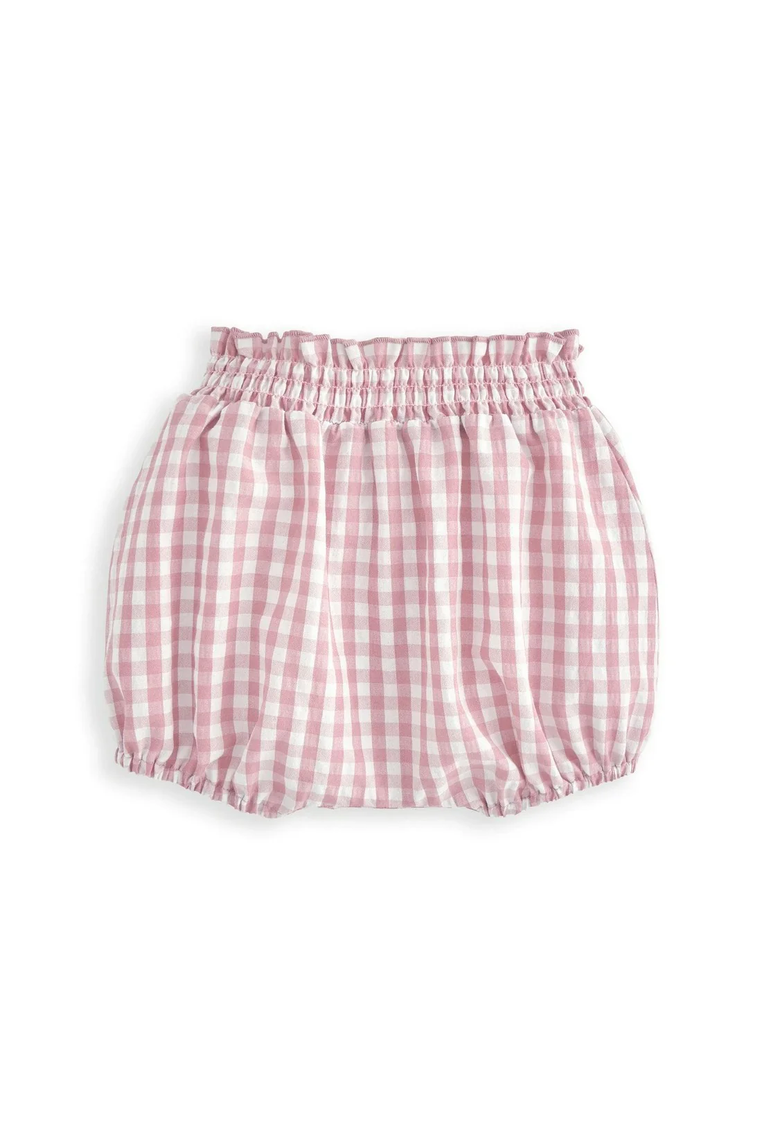 Mamas & Papas Embroidered Gingham Top & Shorts Set (2 Pieces)