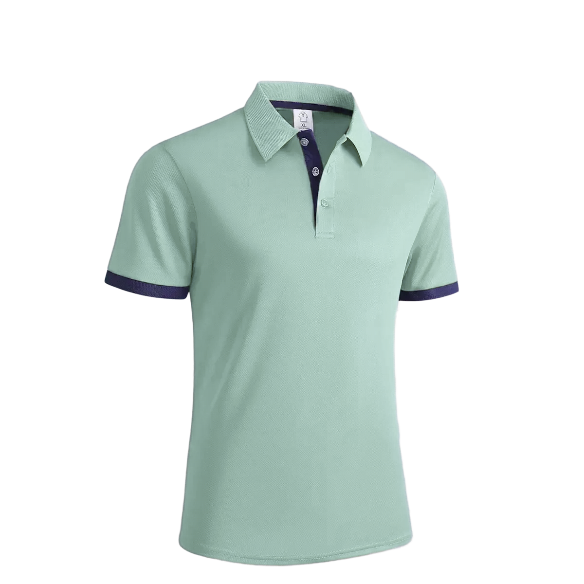 Men's Soft Breathable Business Casual Polo Shirt