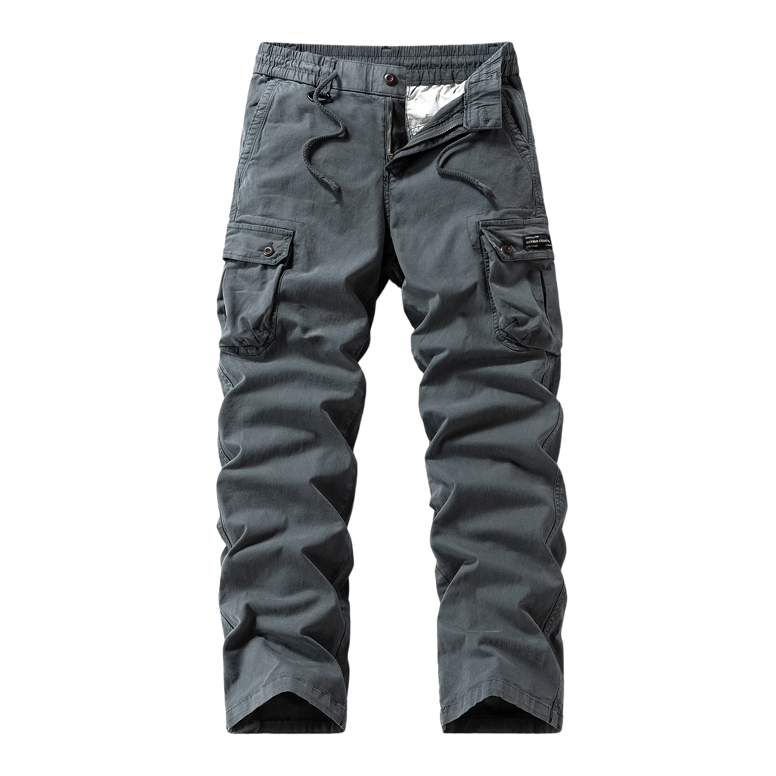 Washed Vintage Loose Tapered Work Pants