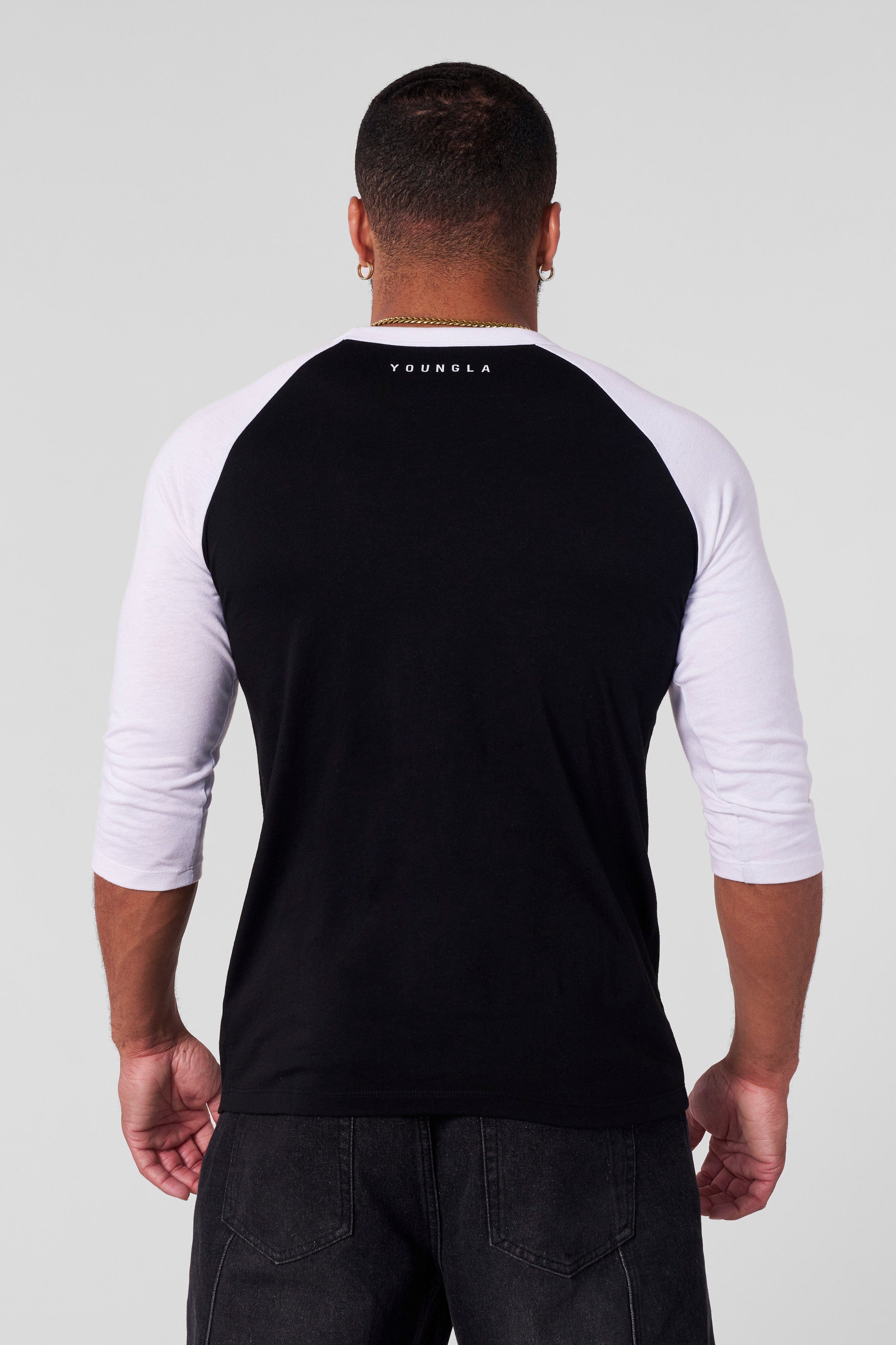 8072 - Superman 3/4 Raglan Shirts