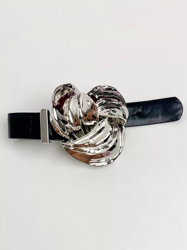 Geometric Hollow Pleated Bracelet Accessories