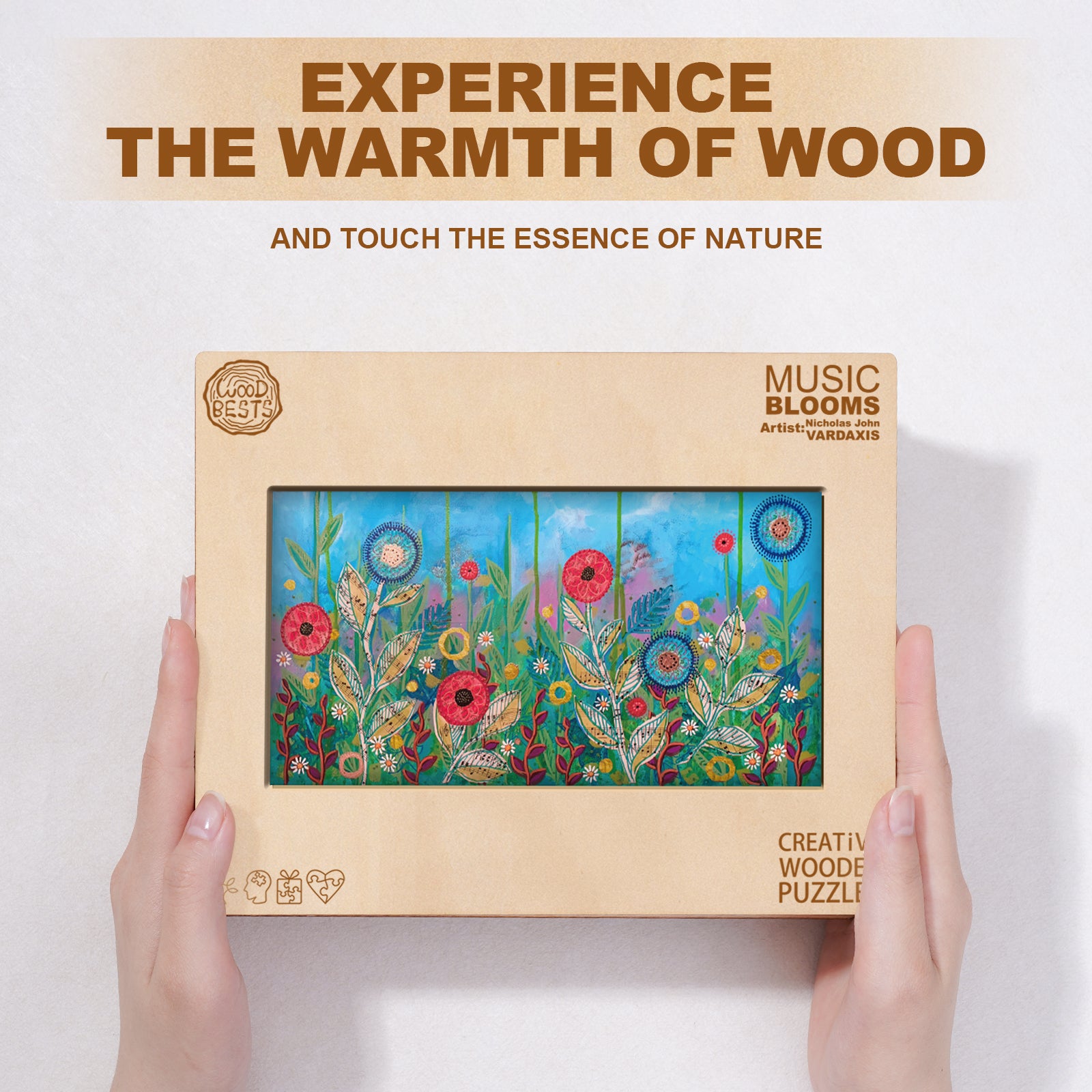 Music Blooms - By Artist Nicholas John VARDAXIS