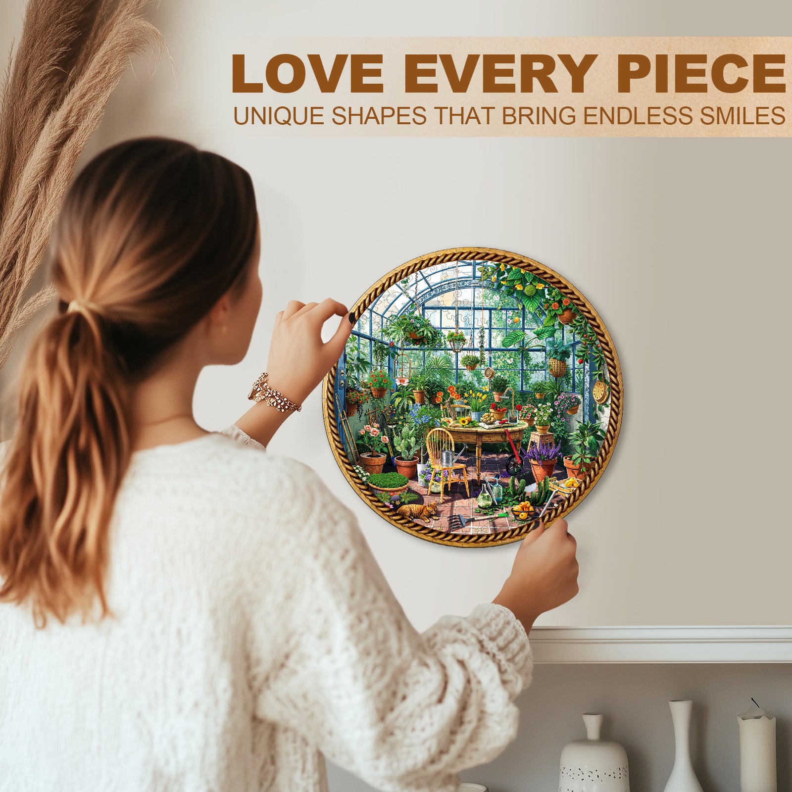 botanical garden Wooden Jigsaw Puzzle
