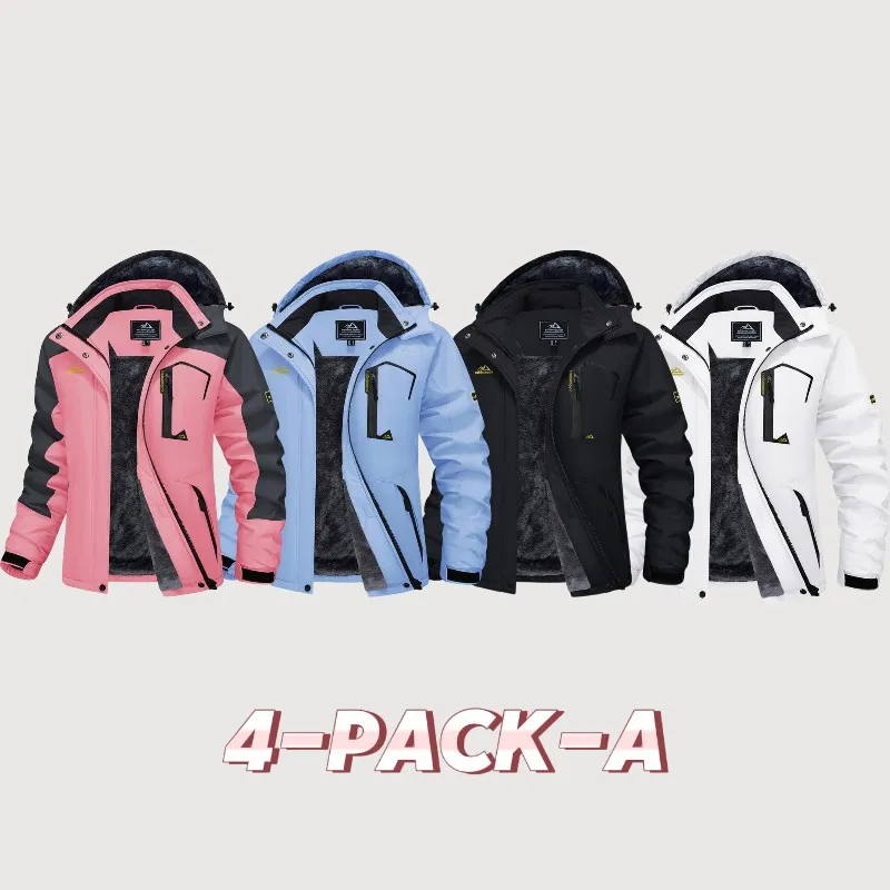 🔥8 Pieces For Only $24-Women's Waterproof Ski Jacket