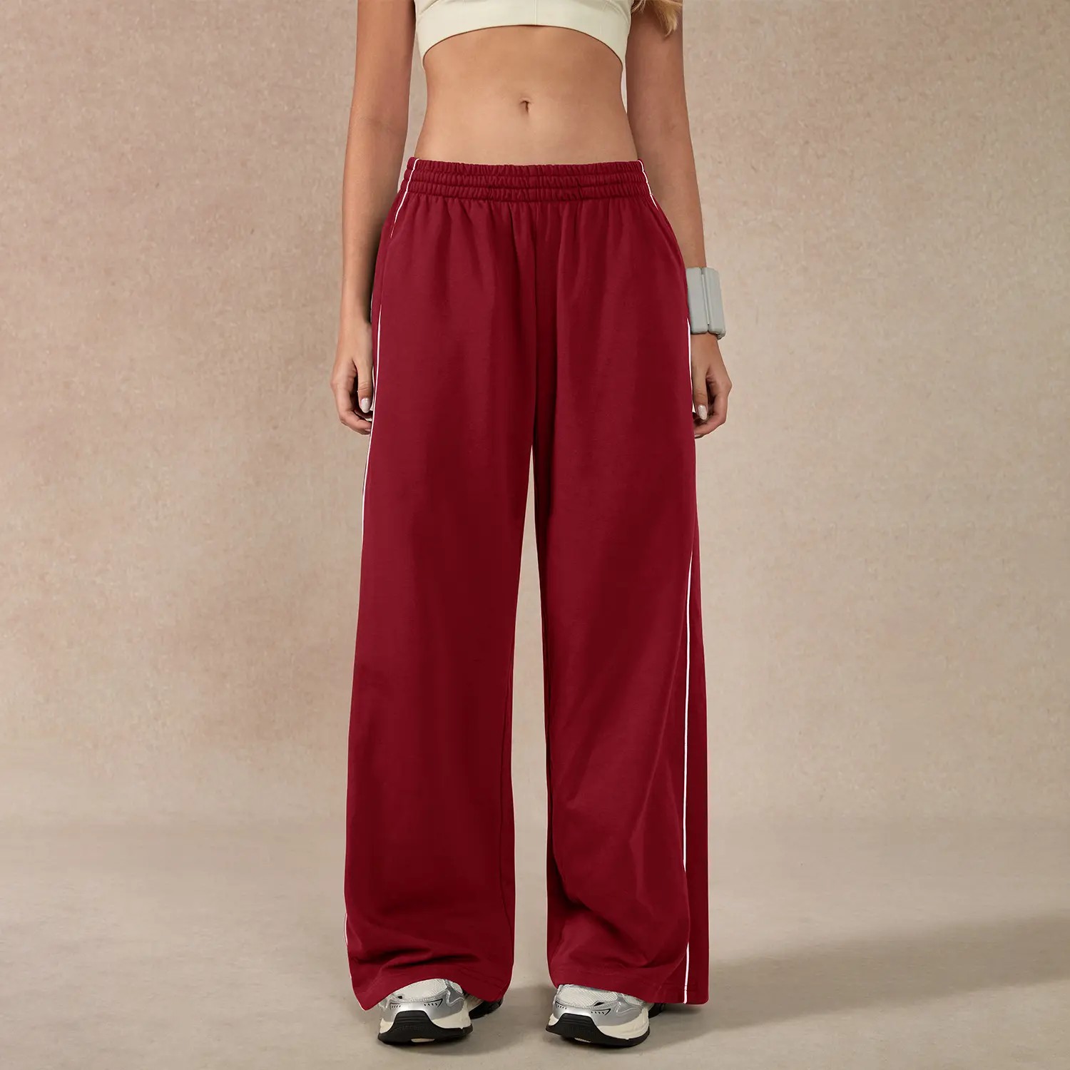 Women's Baggy Wide-Leg Pants