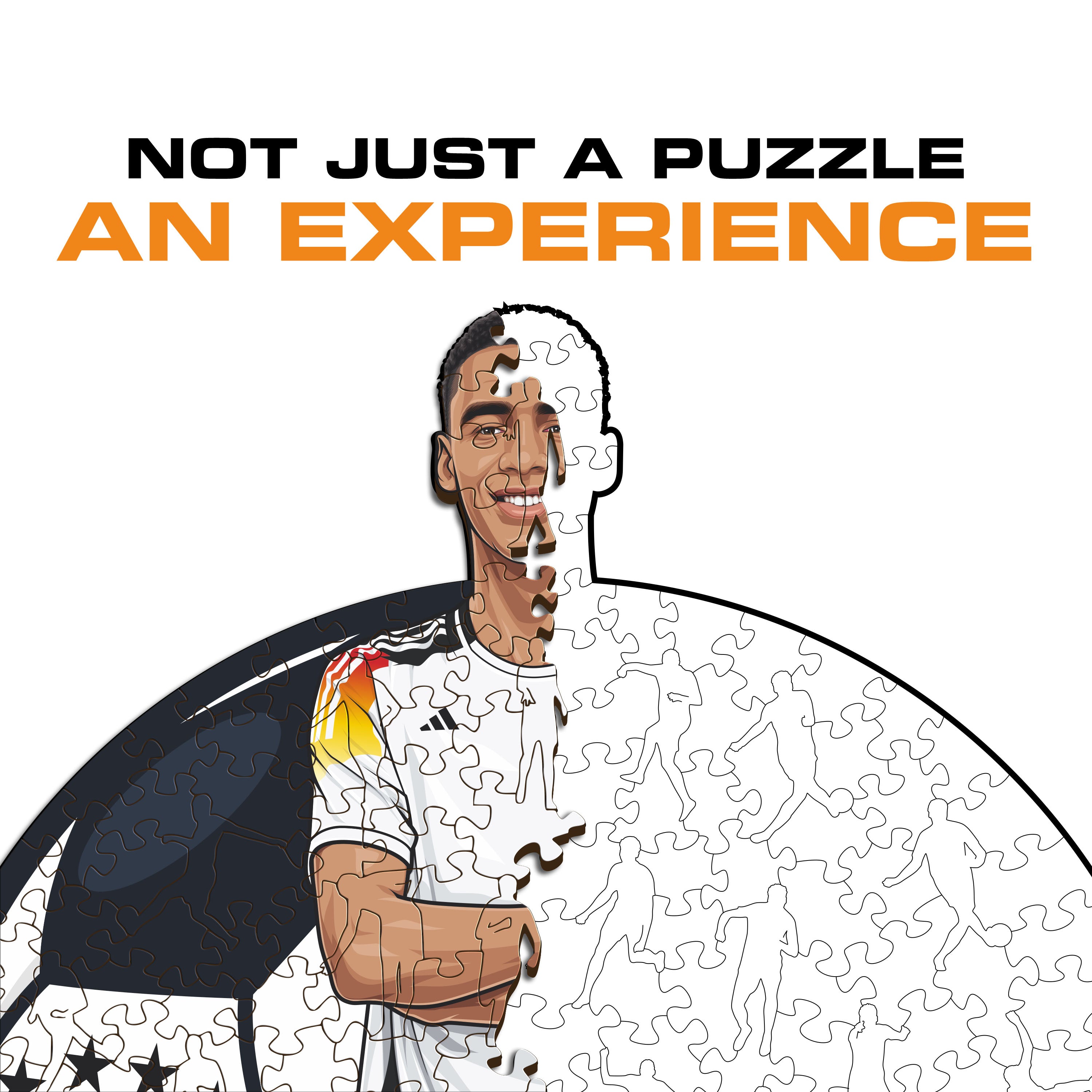 Jamal Musiala - Wooden Puzzle