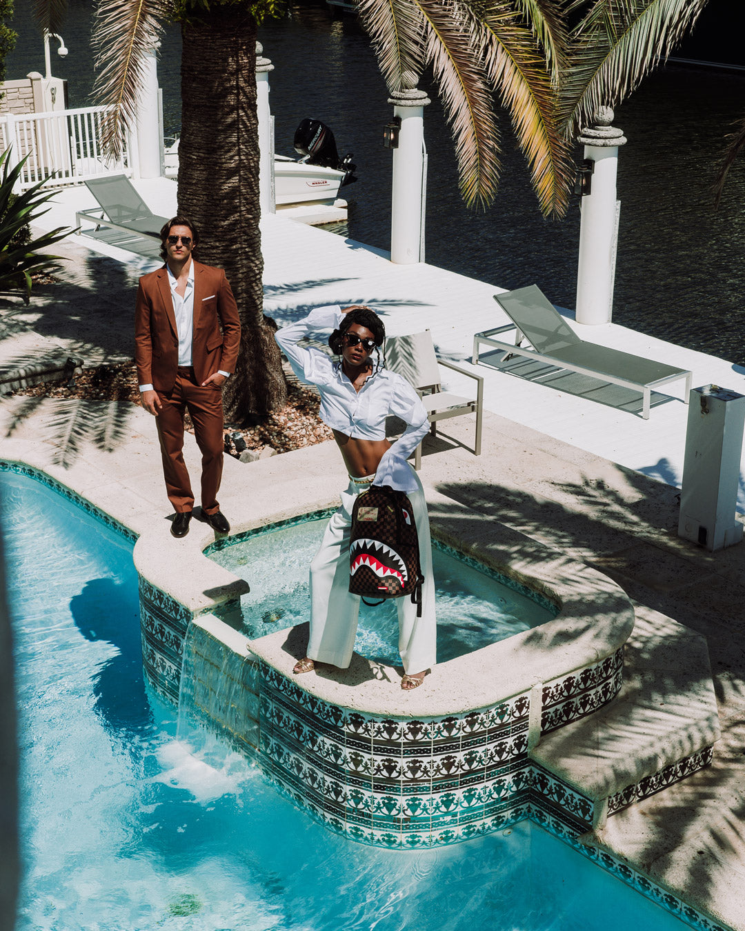 SHARKS IN PARIS LOST & FOUND BACKPACK