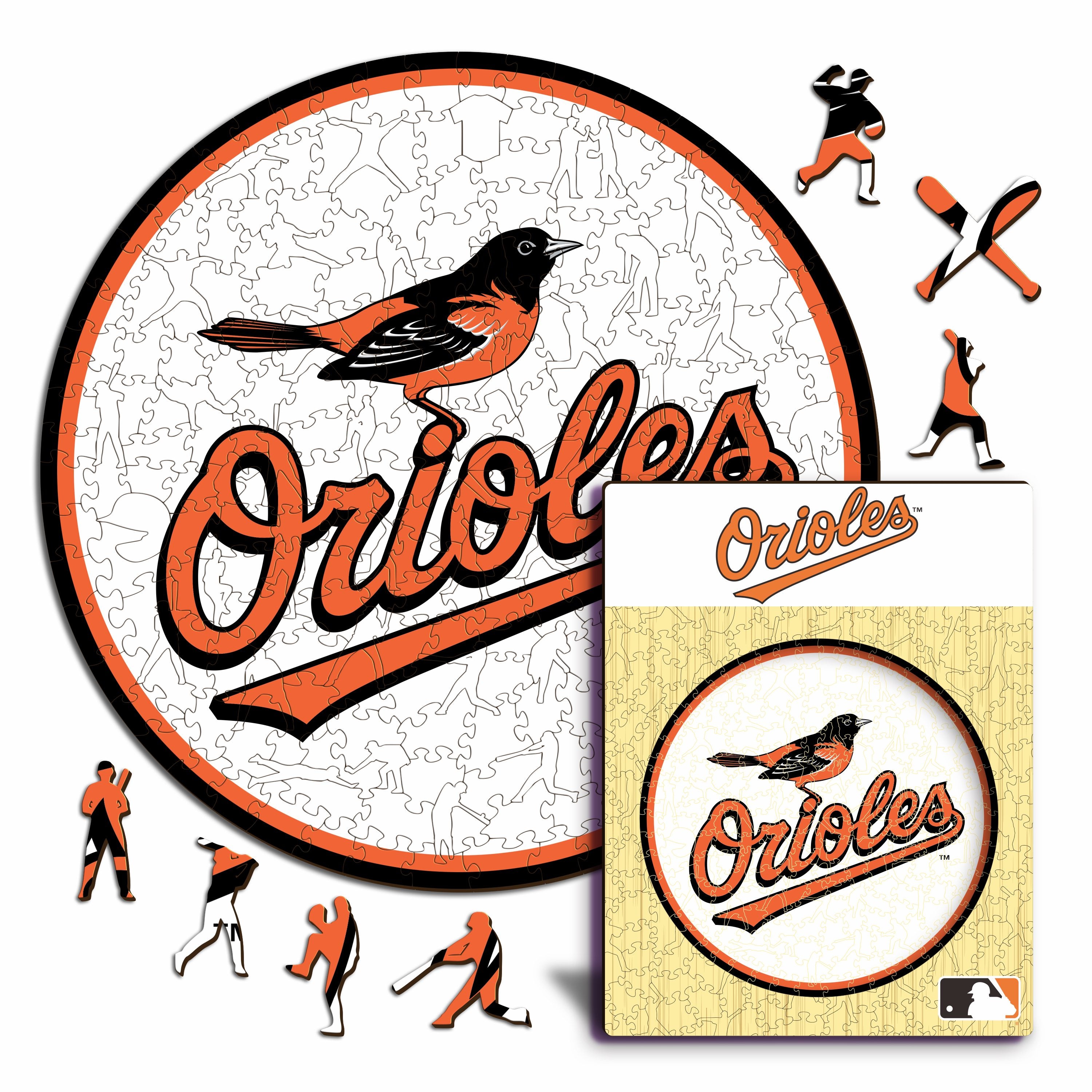 2 PACK Baltimore Orioles™ Logo + Mascot