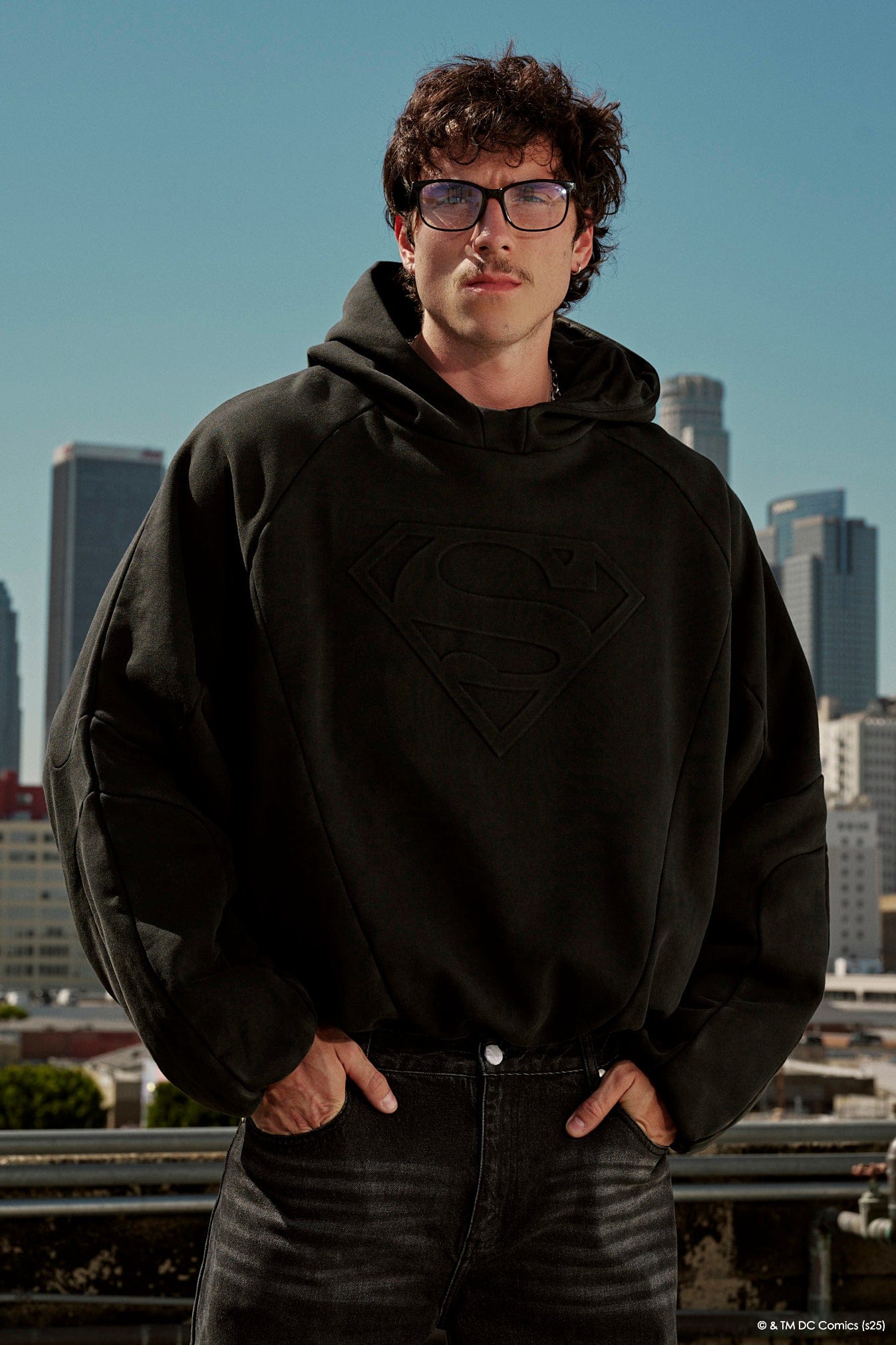 5094 - Superman Shield Hoodies