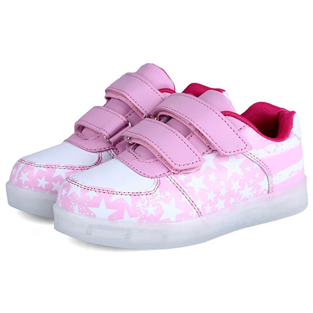 New Children LED Shoes for Boys Girls