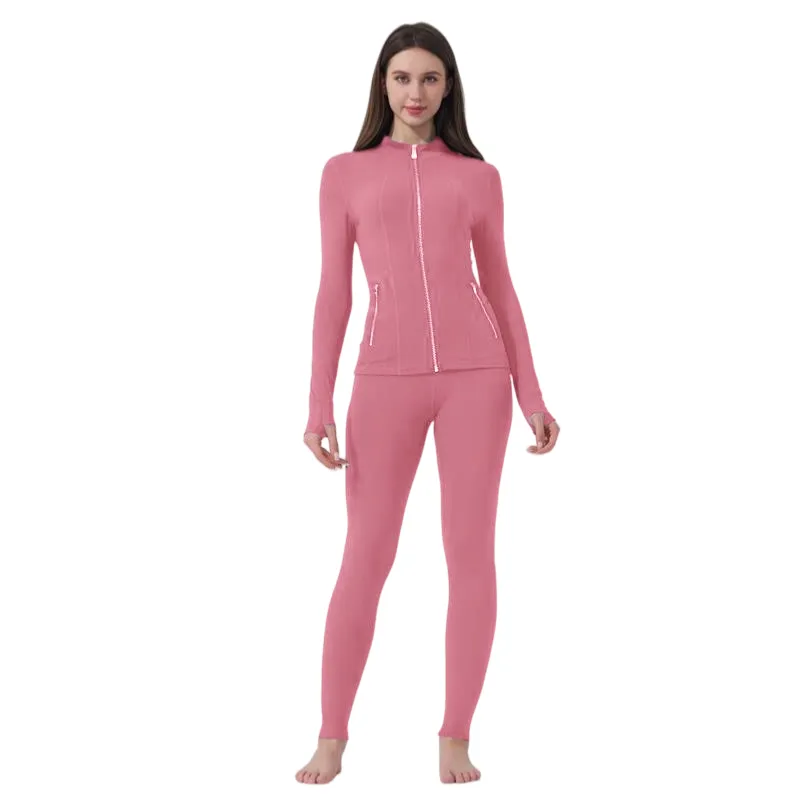 Women's Sporty Tracksuit Set (Gardenia Fragrance)