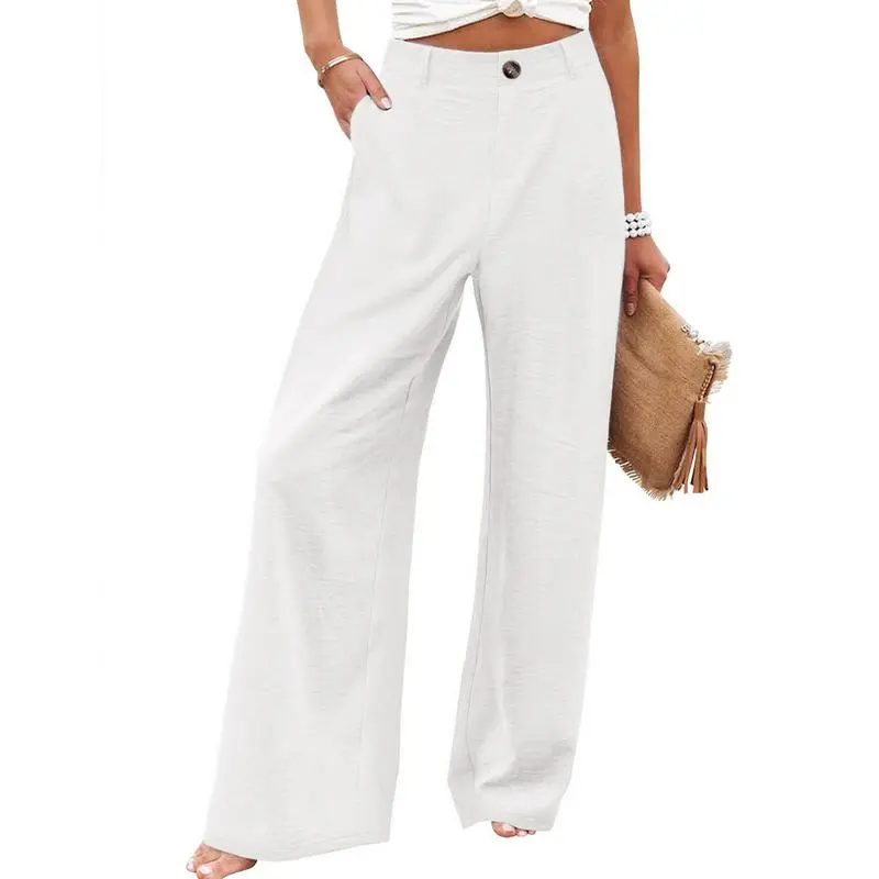 Womens Cotton Linen Pants (Just $3 Each!)