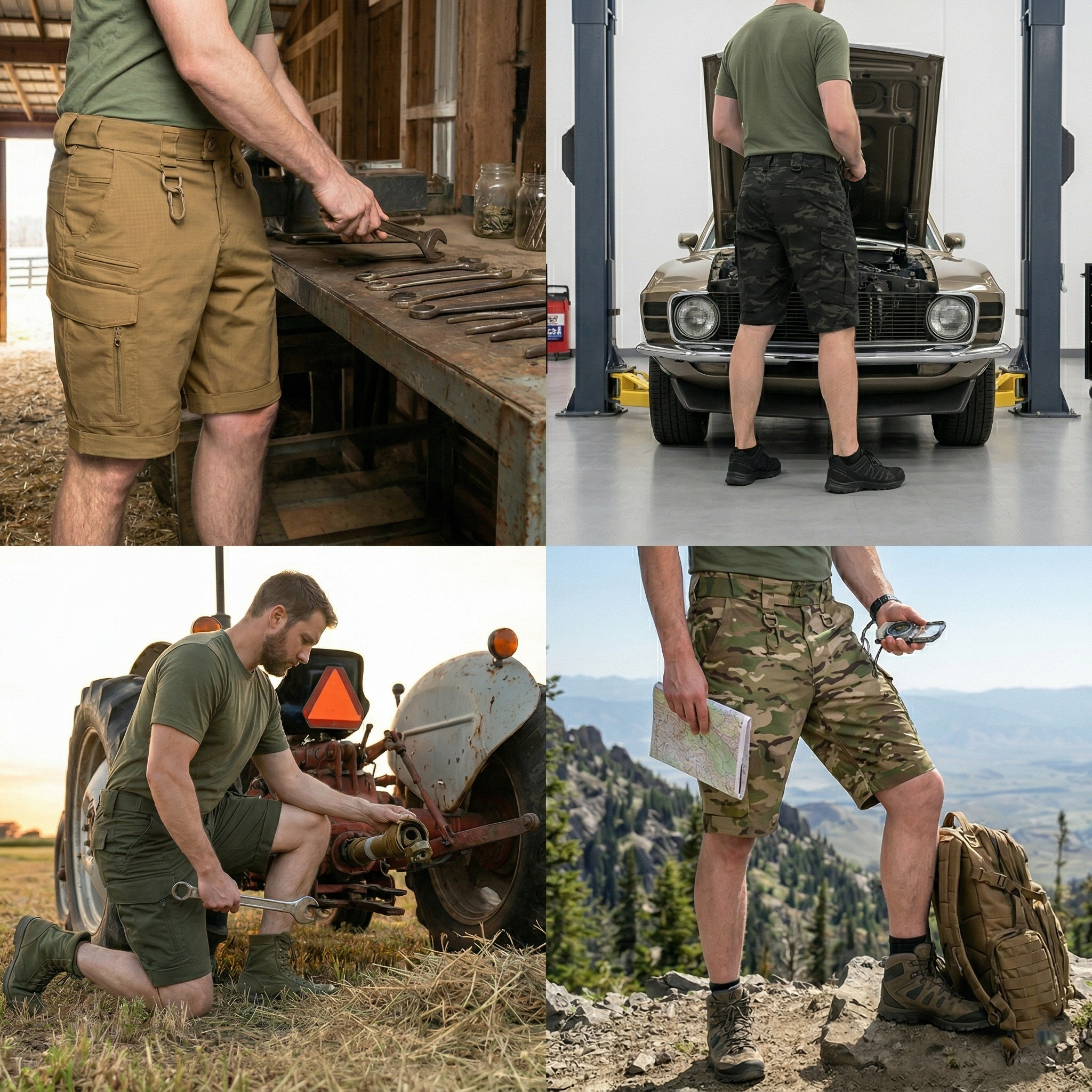 Professional multicam tactical Shorts: flexible, versatile, and ideal for everything from training to everyday wear
