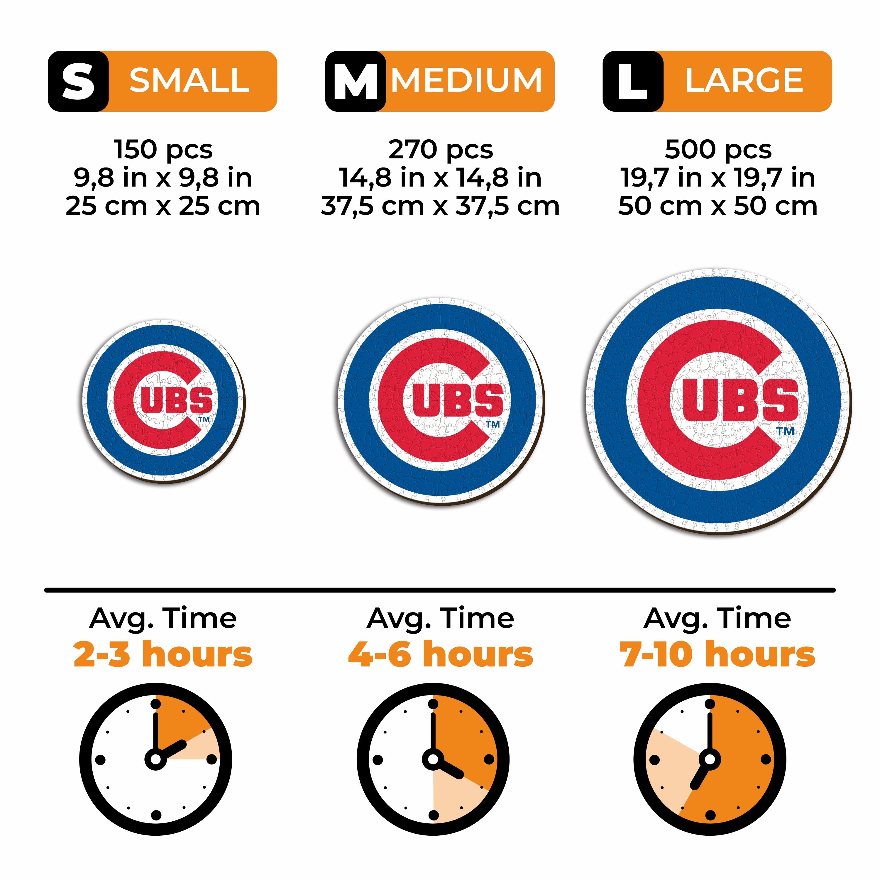 Chicago Cubs™ - Wooden Puzzle