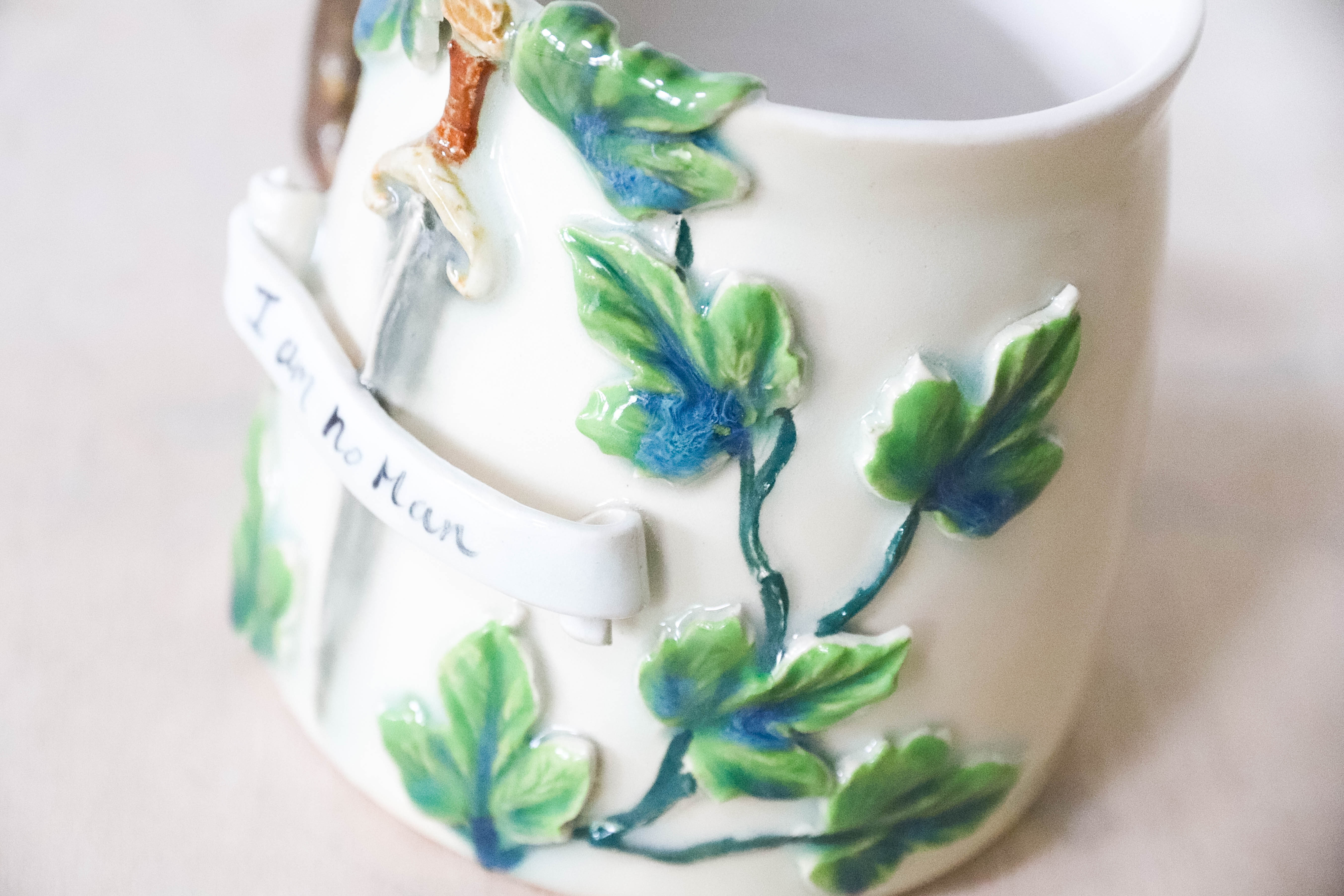 I am No Man Stoneware Mug