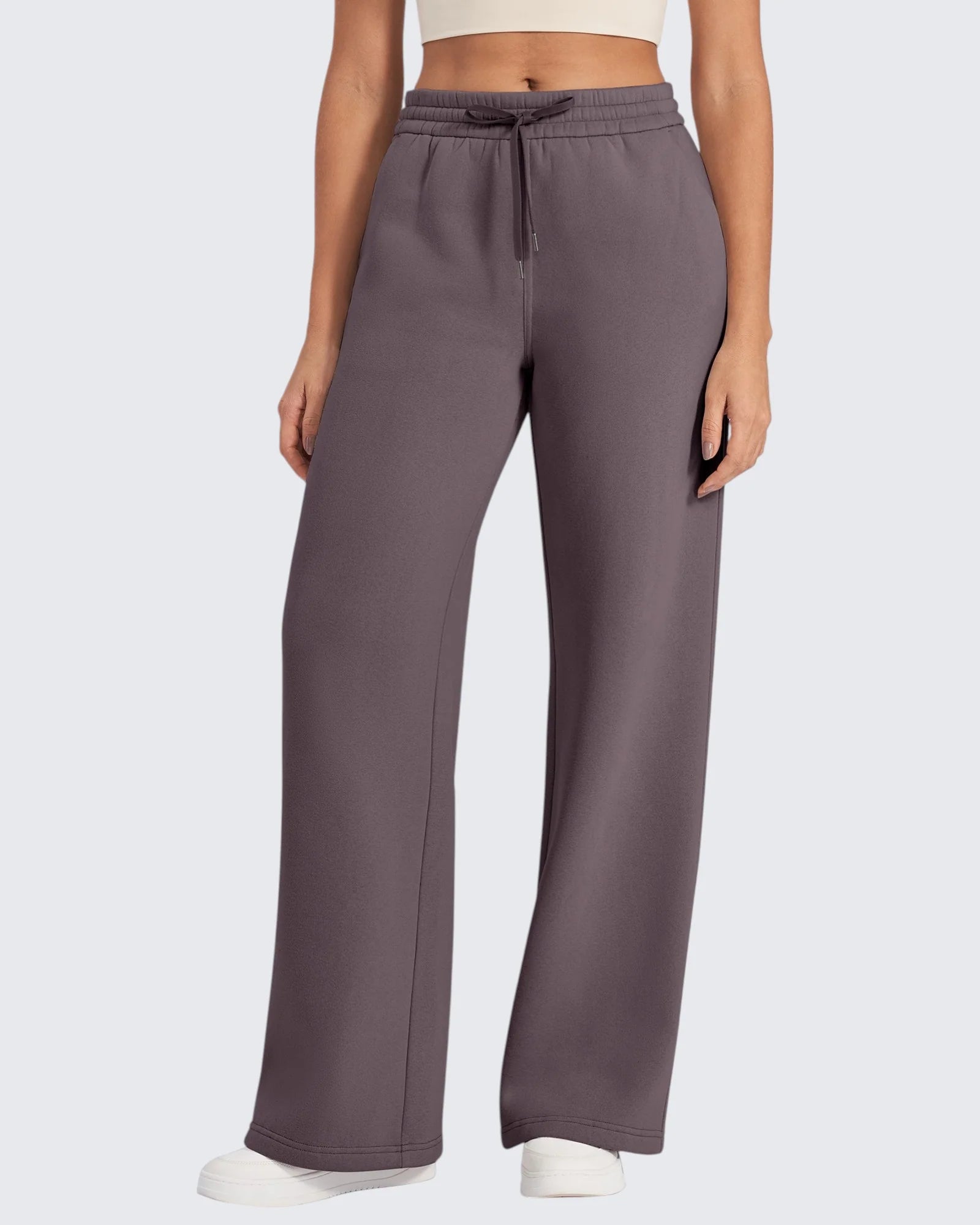 Flurrylux Fleece Lined Drawstring High-Waist Pants