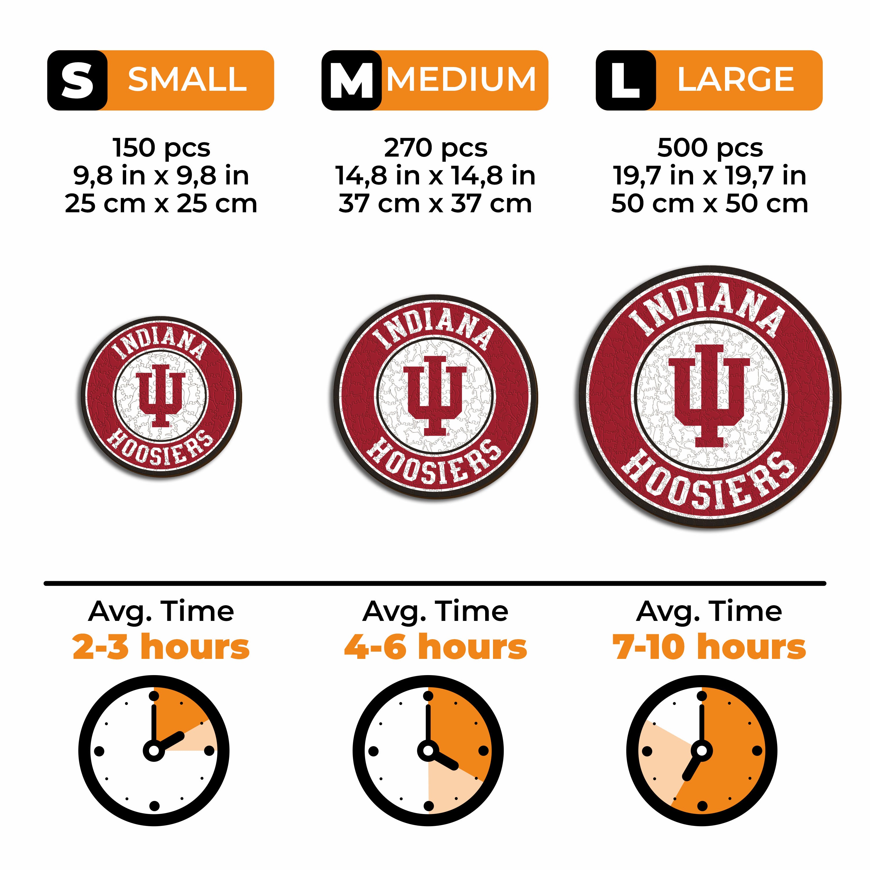 Indiana University - Wooden Puzzle