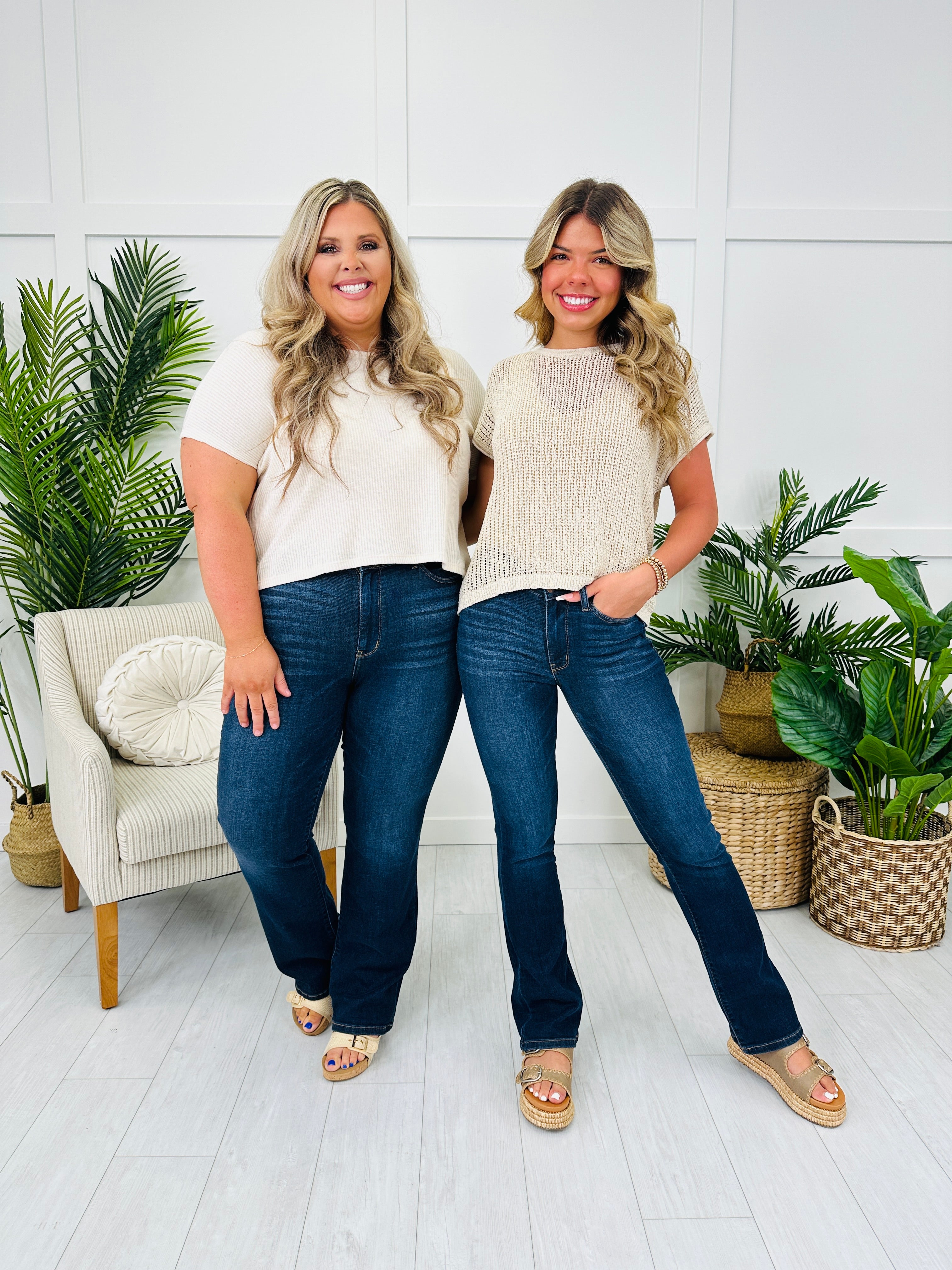 Judy Blue Curve Appeal Bootcut Jeans