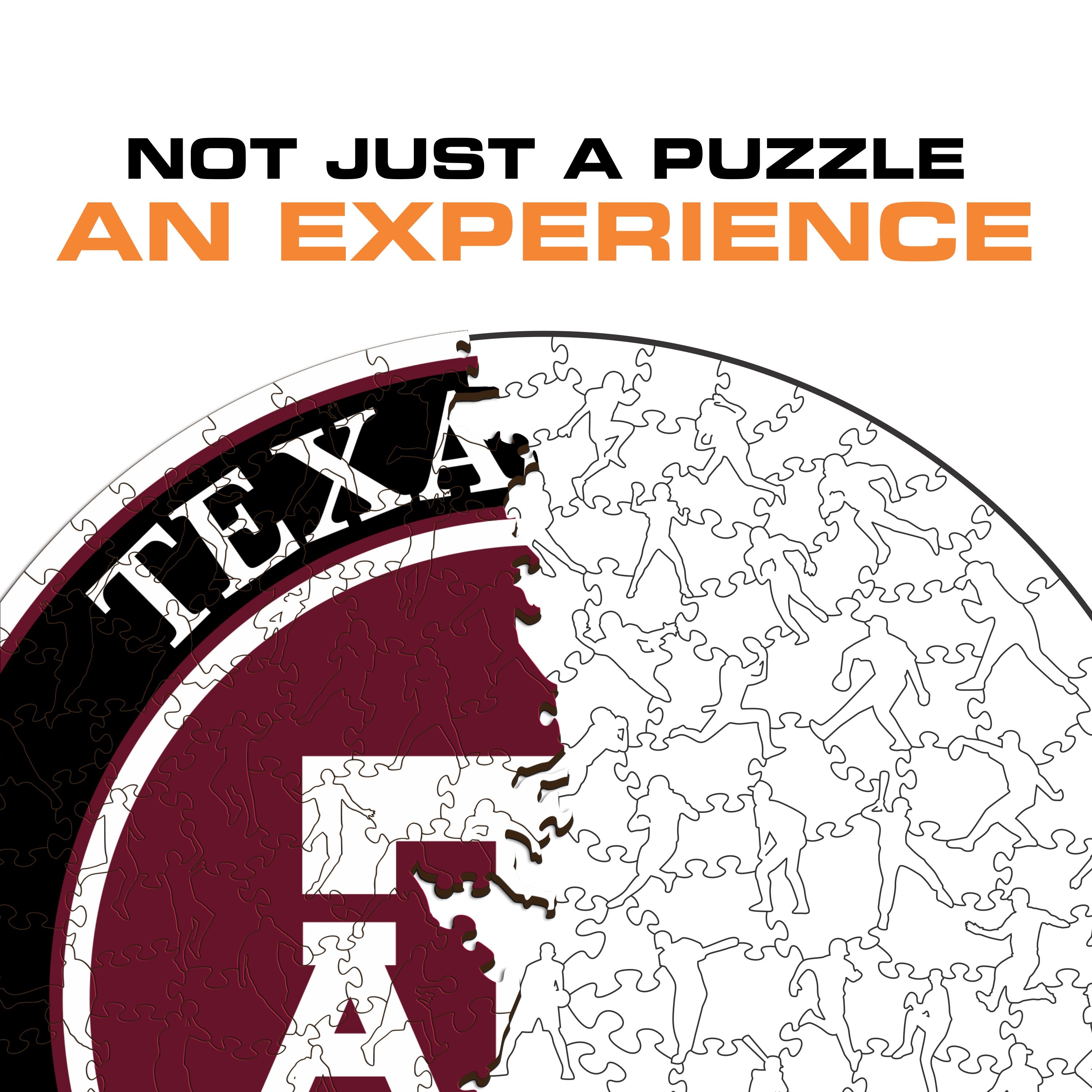 Texas A&M University - Wooden Puzzle
