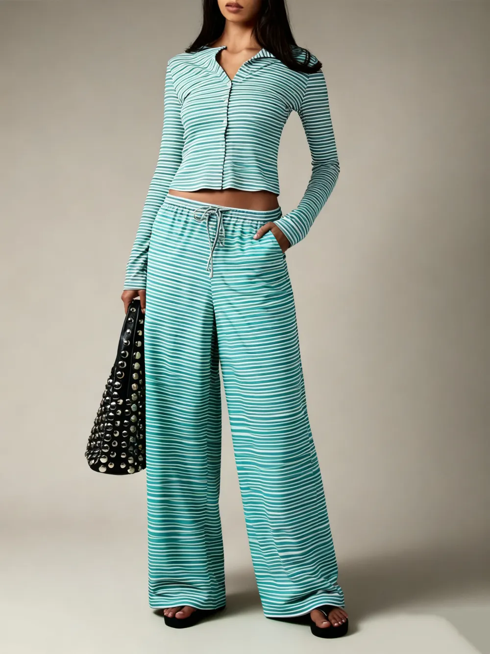 Women's Casual Loose-Fit Knitted Set