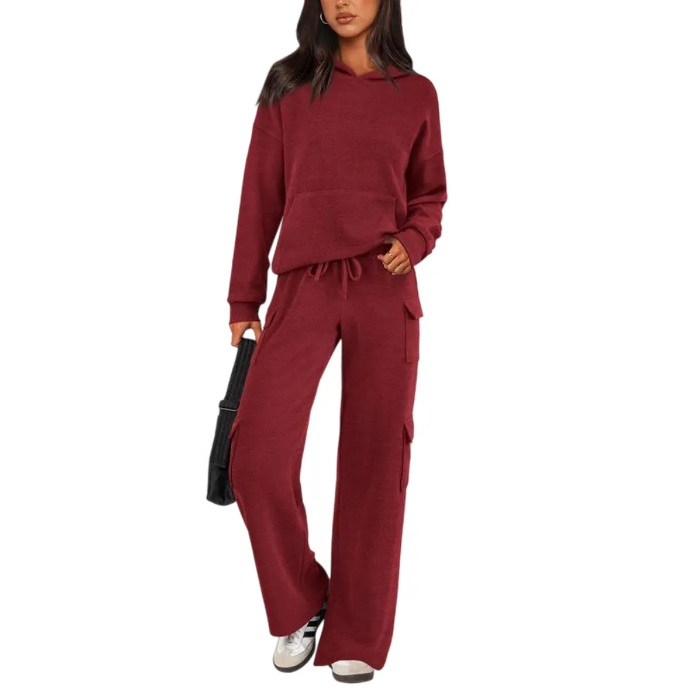Women's two-piece knitted suit