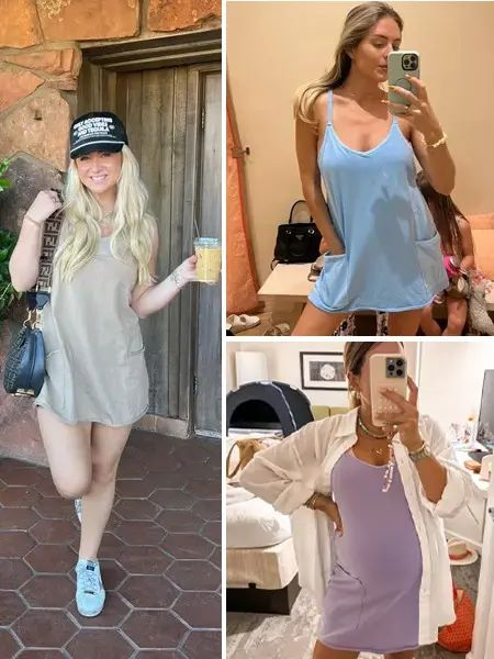 ✨Everyday Active Mini Tennis Dress with Built-In Shorts