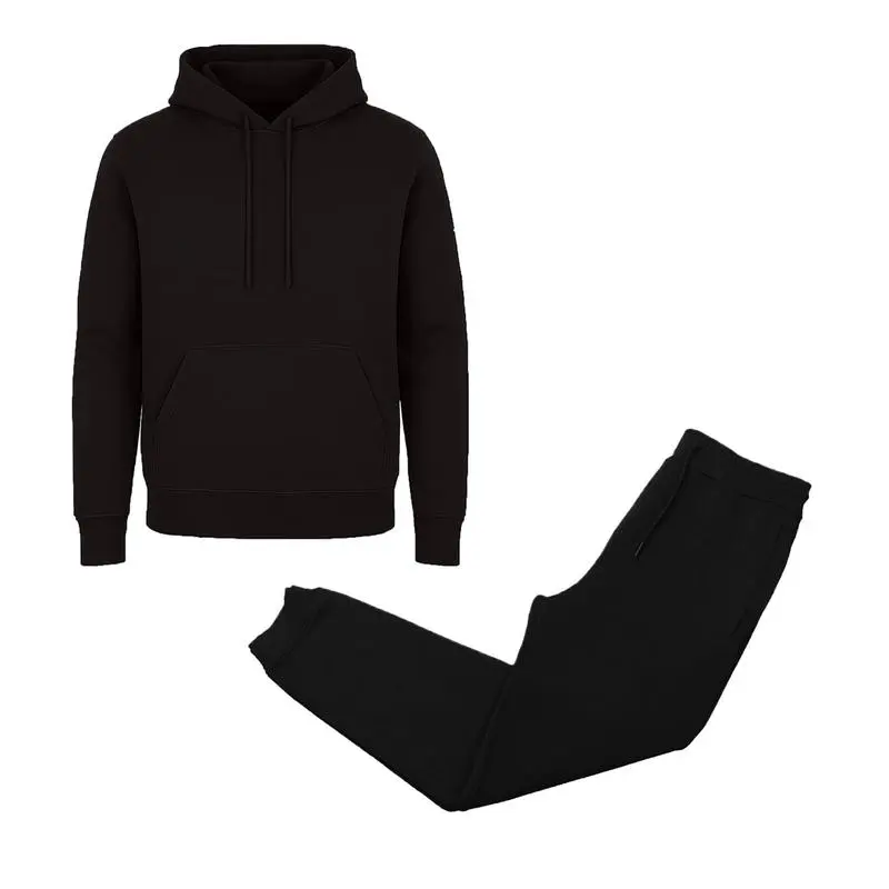 Men's Fleece-Lined Hoodie & Jogger Sets