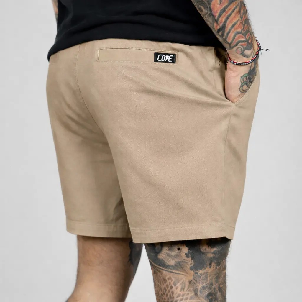 Premium Men’s Chino Comfort Shorts - Versatile Daily Wear