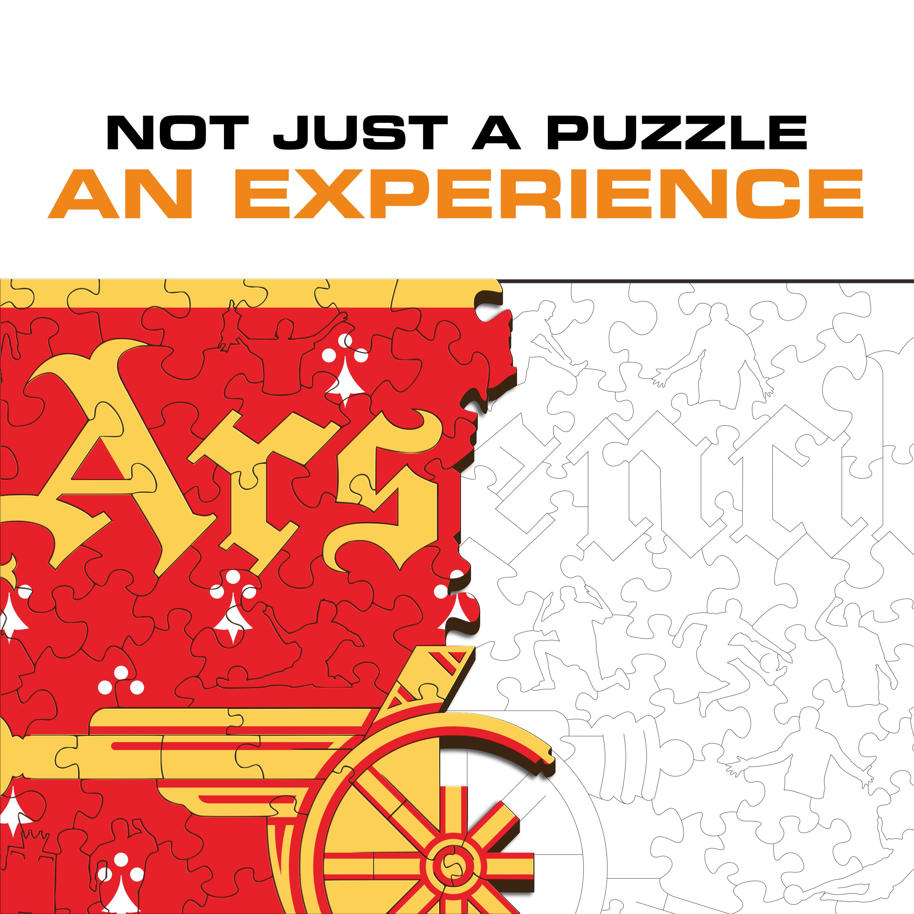Arsenal FC® Retro Logo - Wooden Puzzle