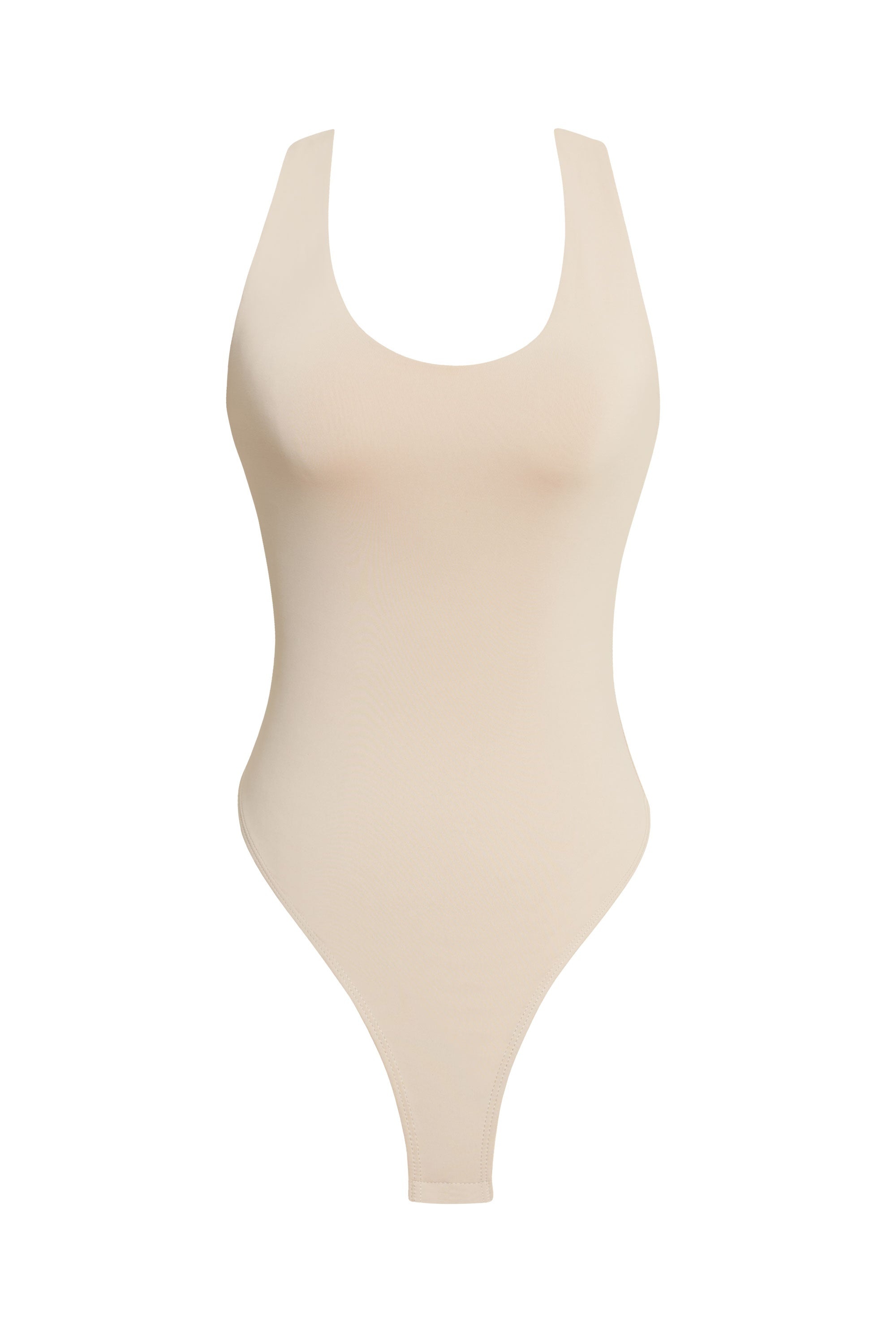 Luxe Scoop-Neck Stretch Bodysuit