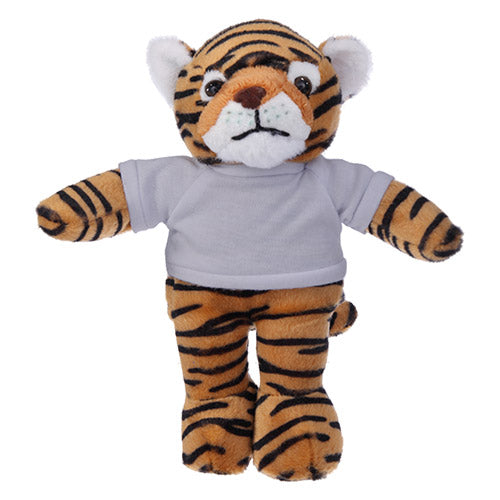 Soft Plush Tiger with Tee 12inch