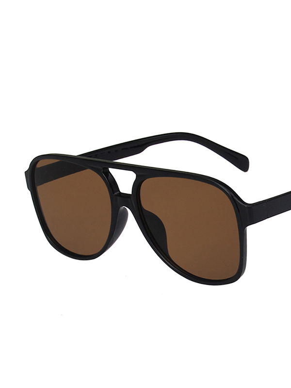 Geometric Sun-protection Sunglasses Accessories